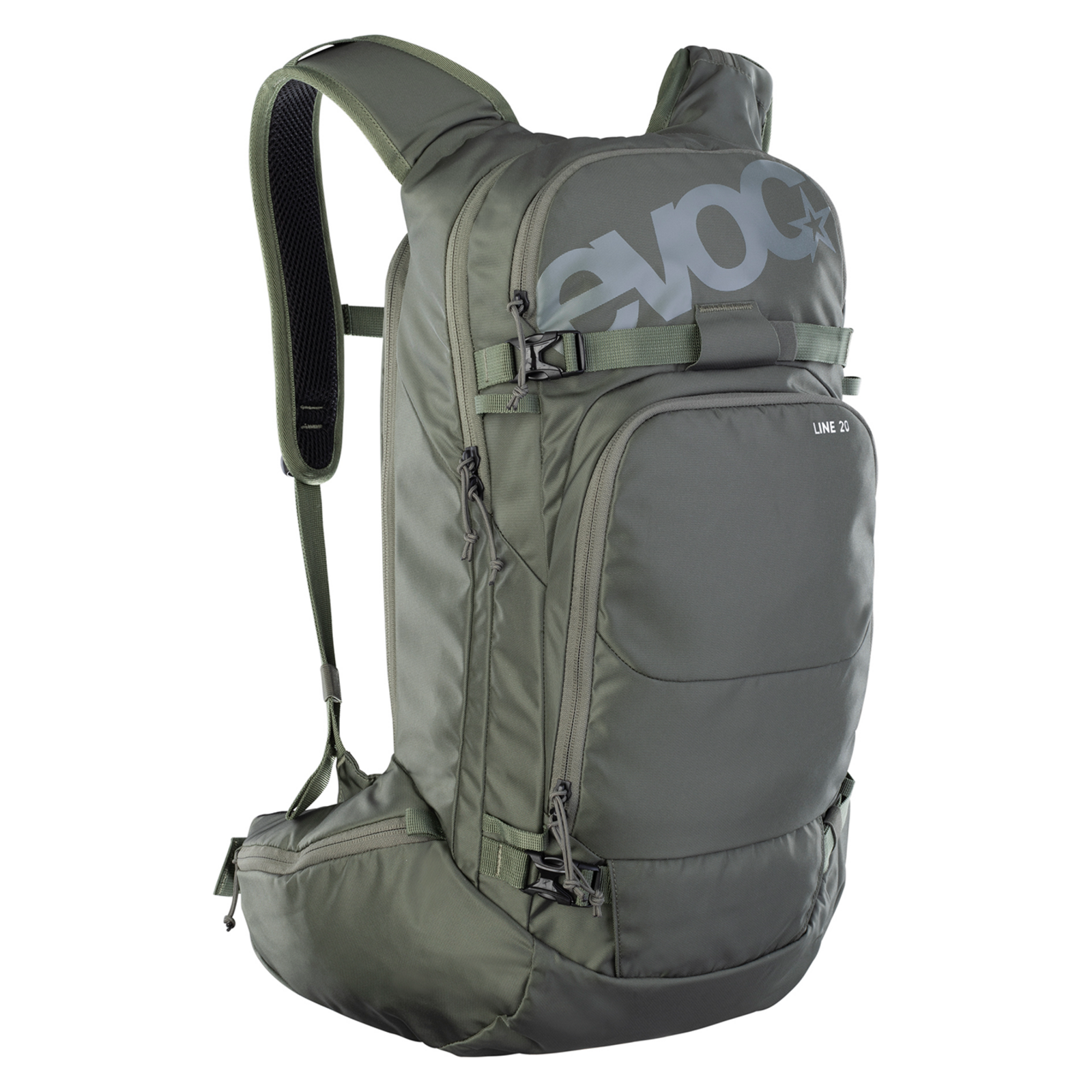 Evoc Line 20L Tourenrucksack grün /  dark olive, Grösse: one size