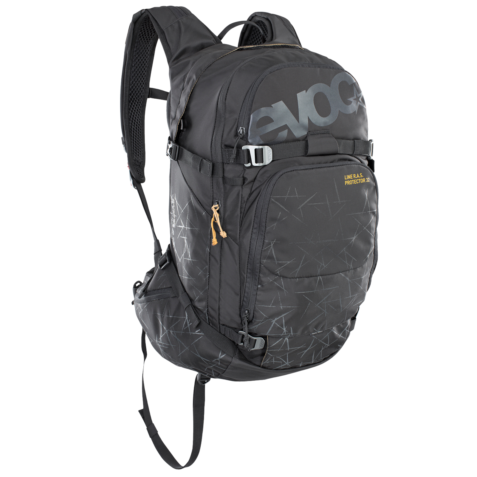 Evoc Line R.A.S. Protector 32L Airbag included Lawinenrucksack schwarz /  black, Grösse: M/L