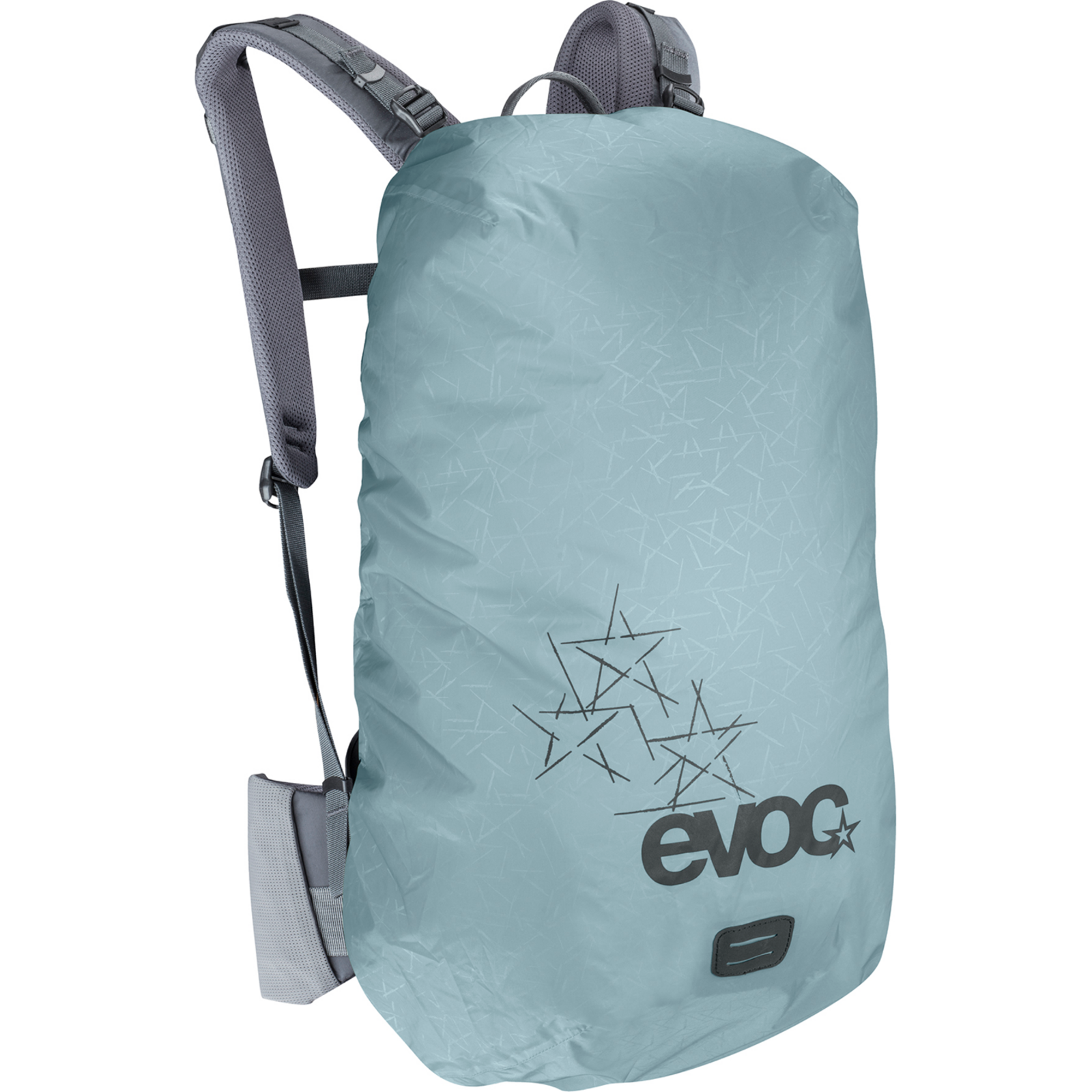 Evoc Raincover Sleeve 25-45L Regenhülle blau /  steel, Grösse: L
