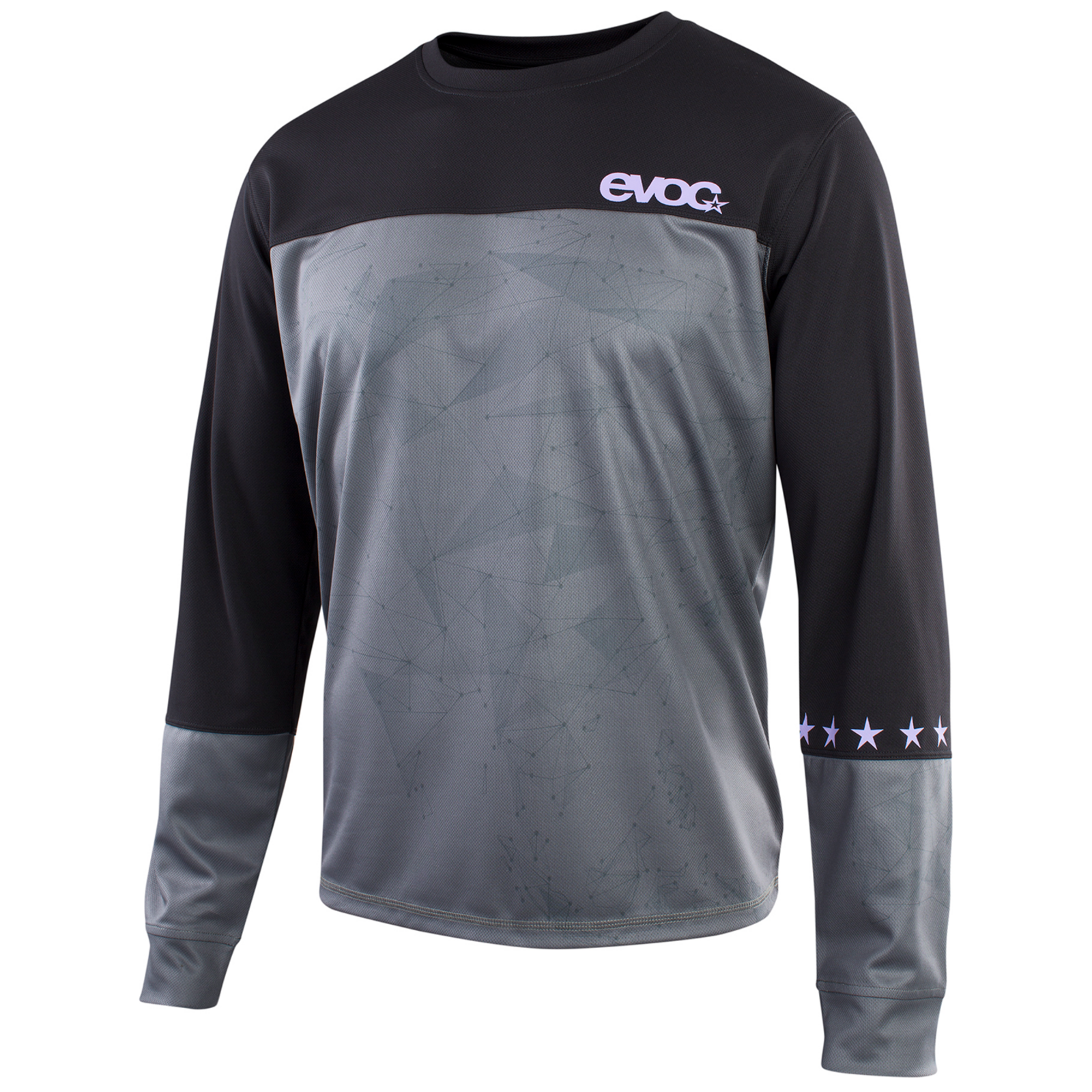 Evoc Long Sleeve Jersey Men Biketrikot für Herren schwarz / multicolour 21, Grösse: S