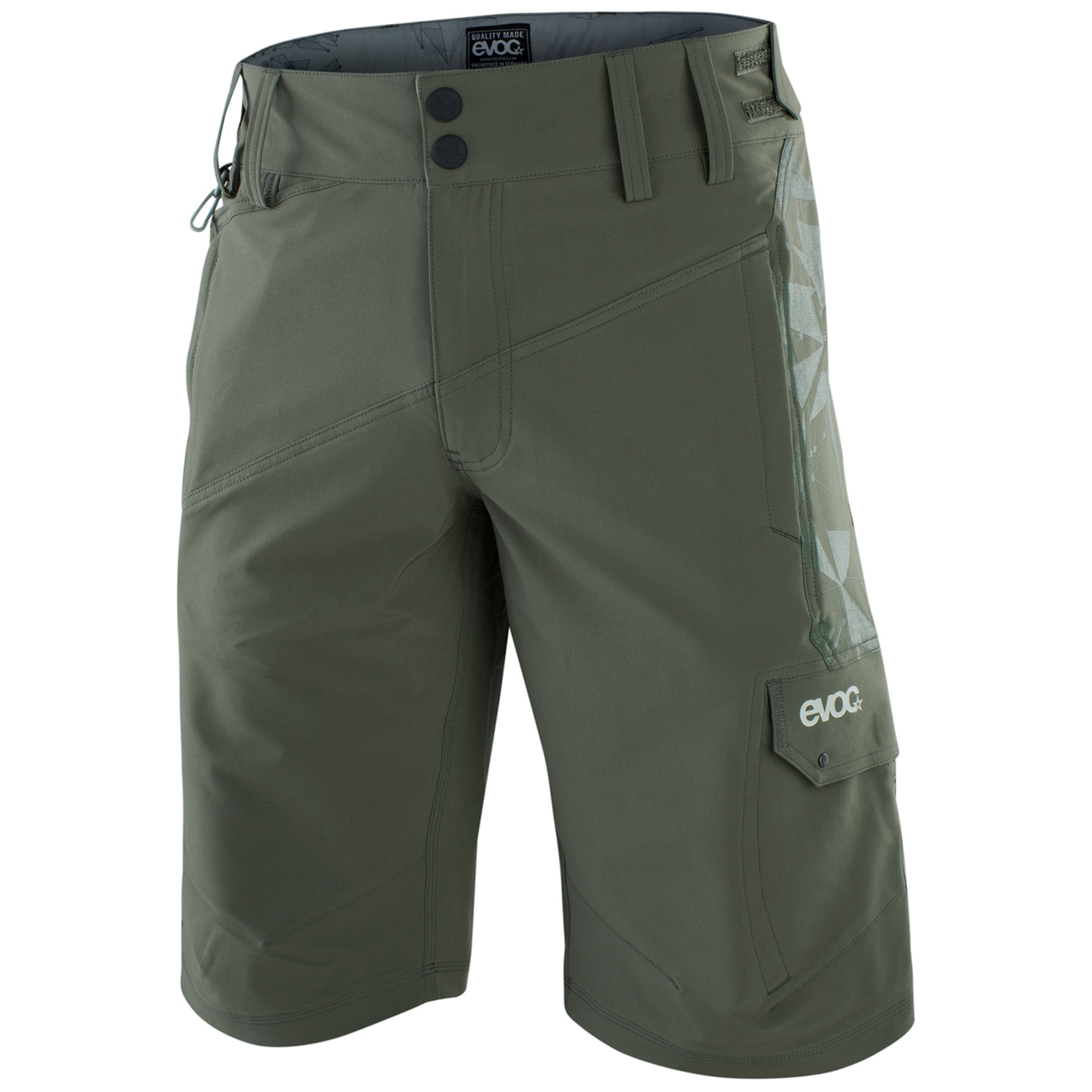Evoc Bike Shorts Men Fahrradhose für Herren grün /  dark olive, Grösse: 30