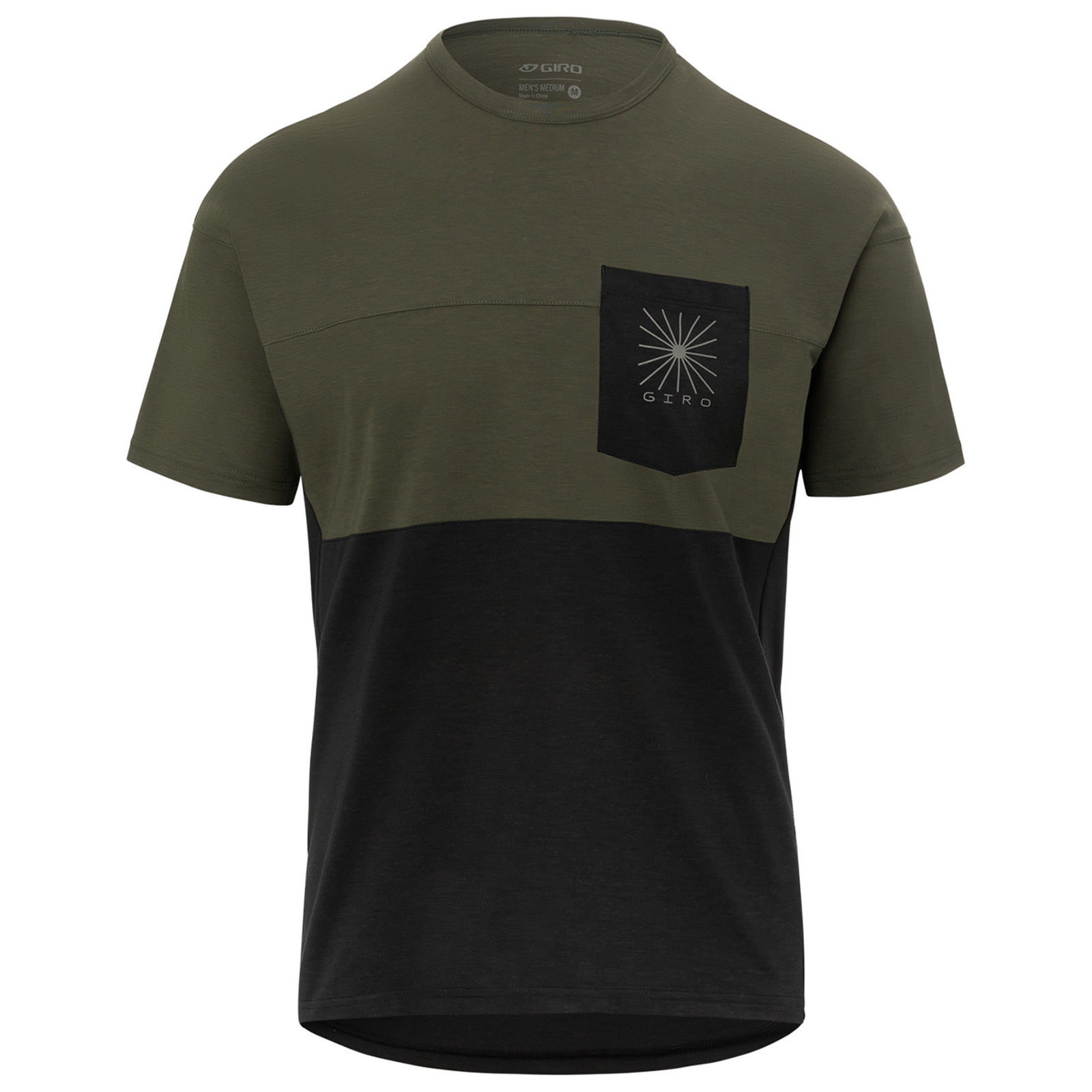 Giro M Ride Jersey Herren mehrfarbig, Grösse S