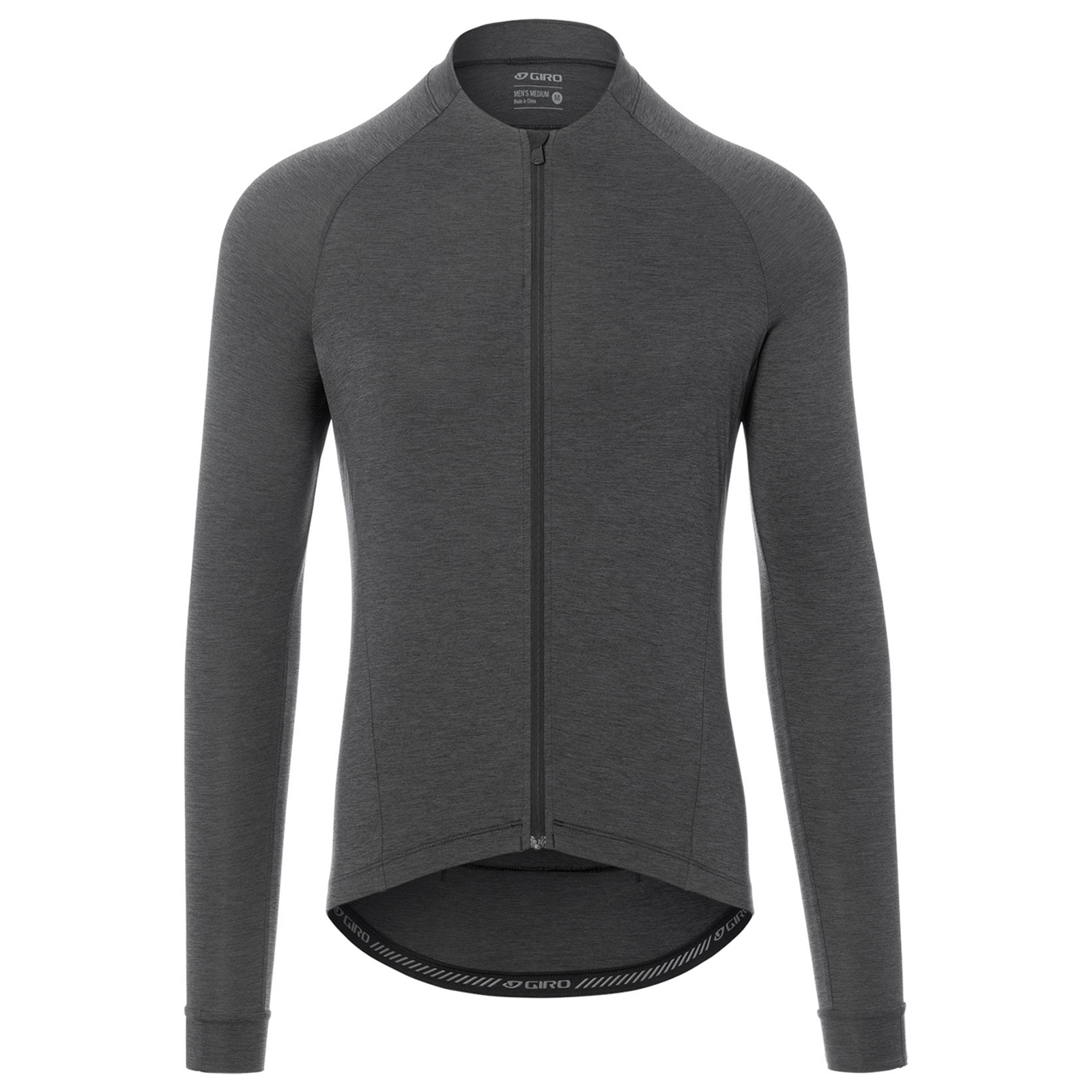 Giro M New Road LS Jersey Herren grau, Grösse XXL