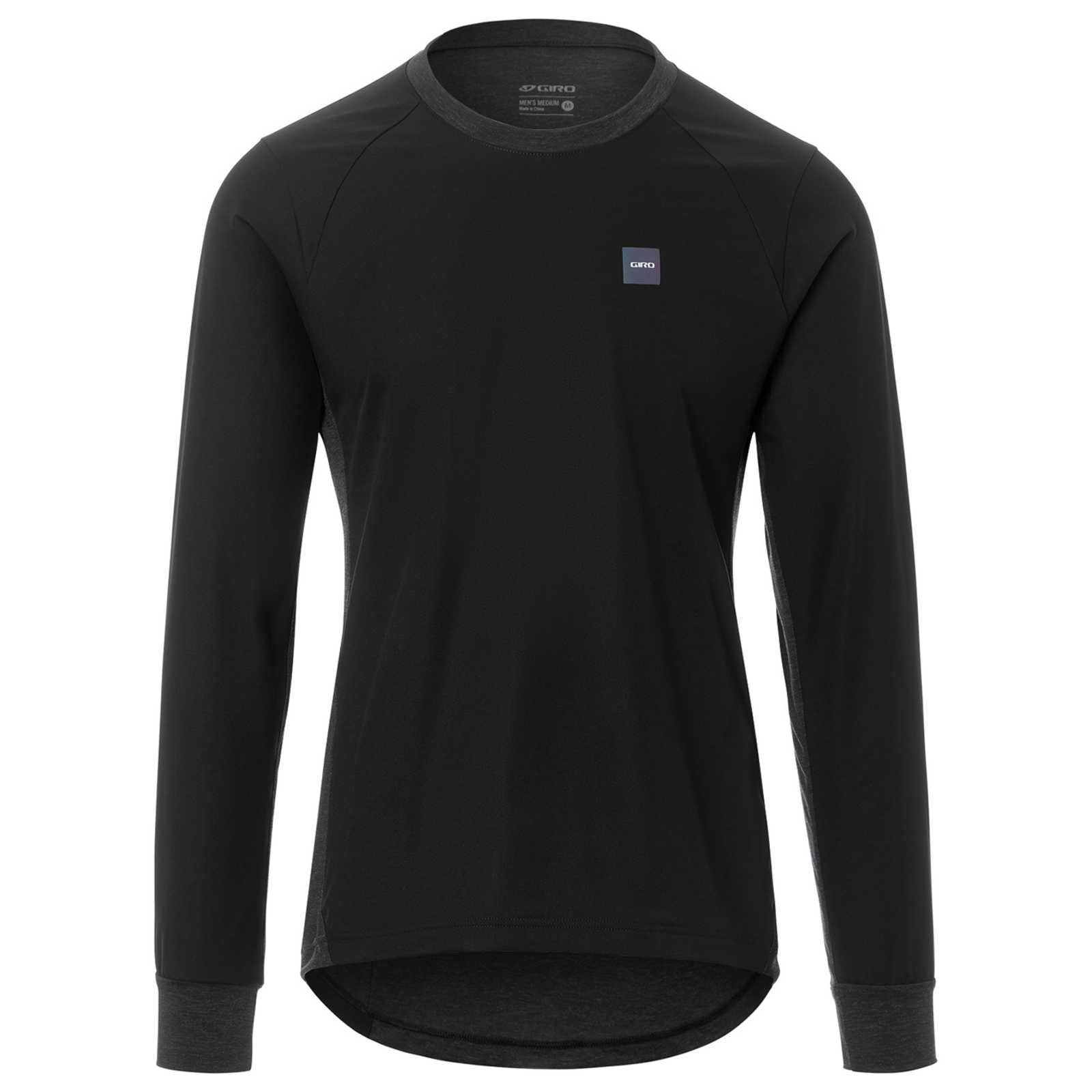 Image of Giro M Roust LS Wind Jersey Herren schwarz, Grösse L