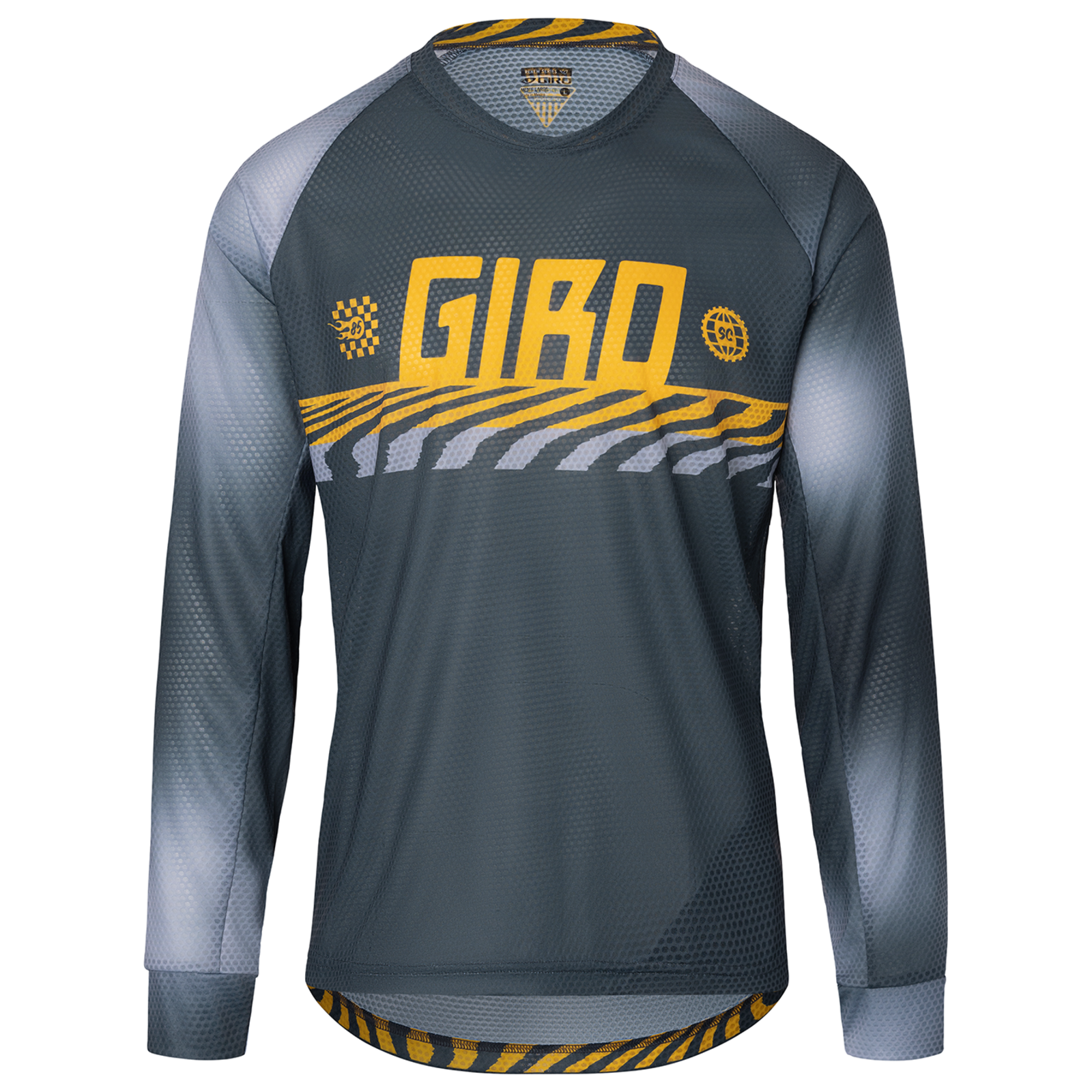 Giro M Roust LS Jersey Herren grau, Grösse XL