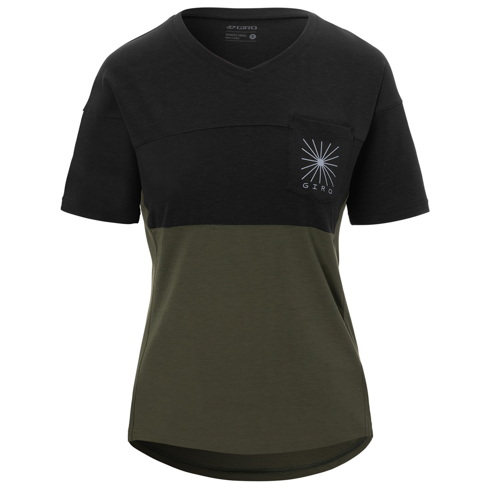 Giro W Ride Jersey Damen mehrfarbig, Grösse M