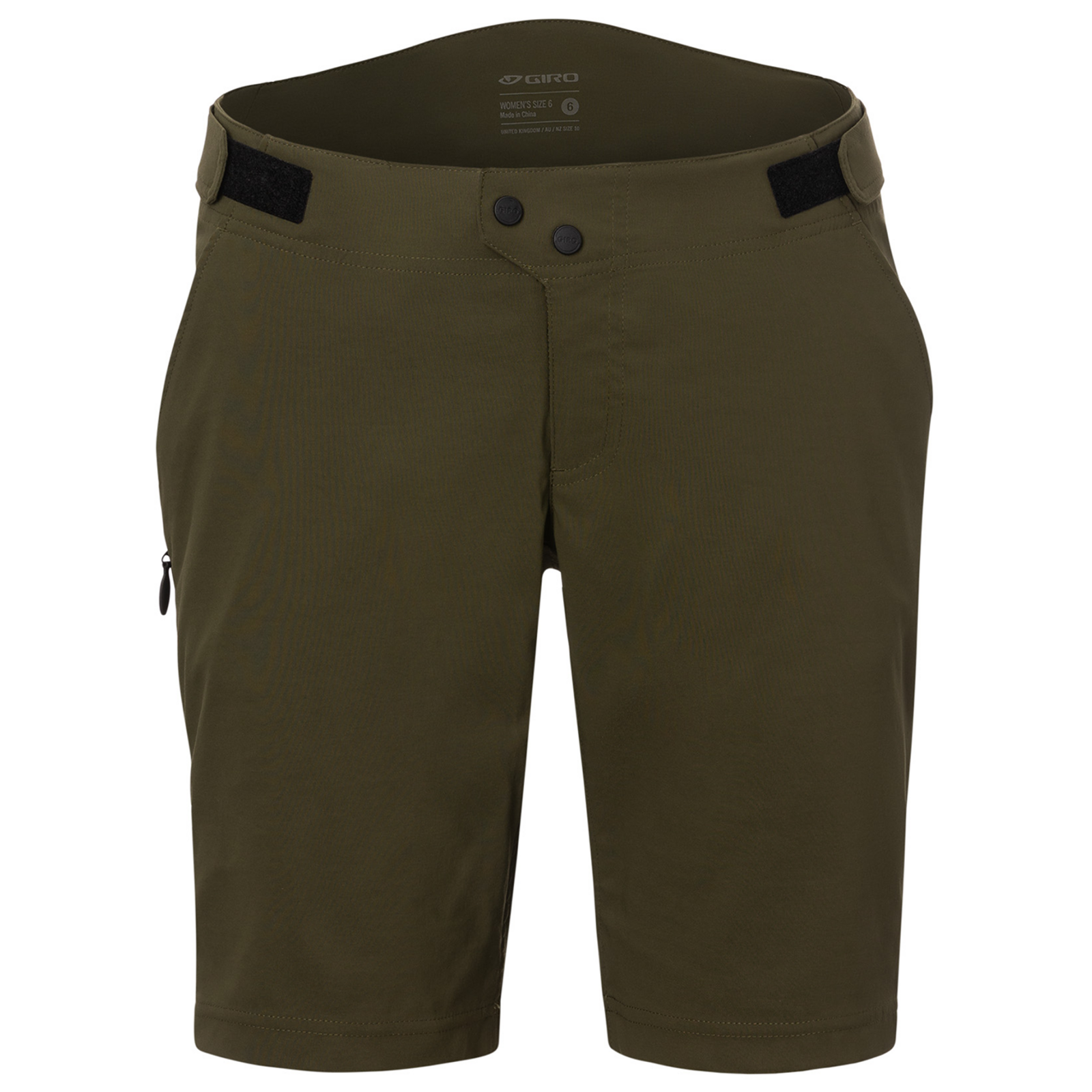 Giro W Ride Short Damen grün, Grösse 12