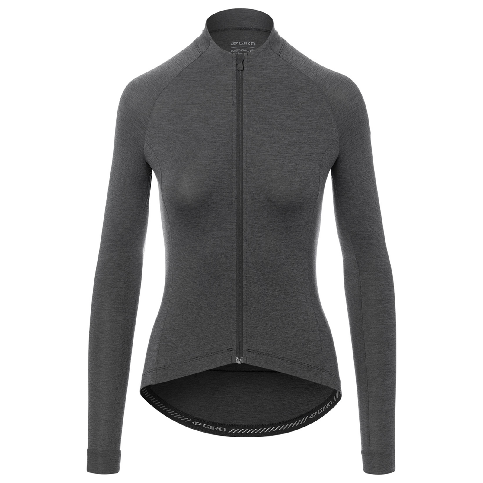 Image of Giro W New Road LS Jersey Damen grau, Grösse M