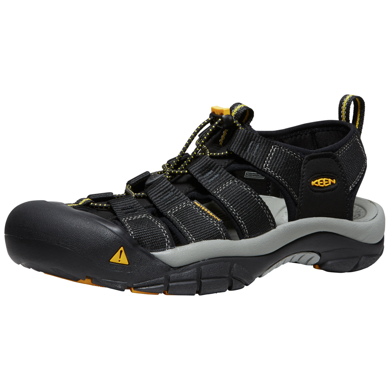 KEEN M Newport H2 Trekkingsandalen Herren, schwarz, Grösse: 39.5