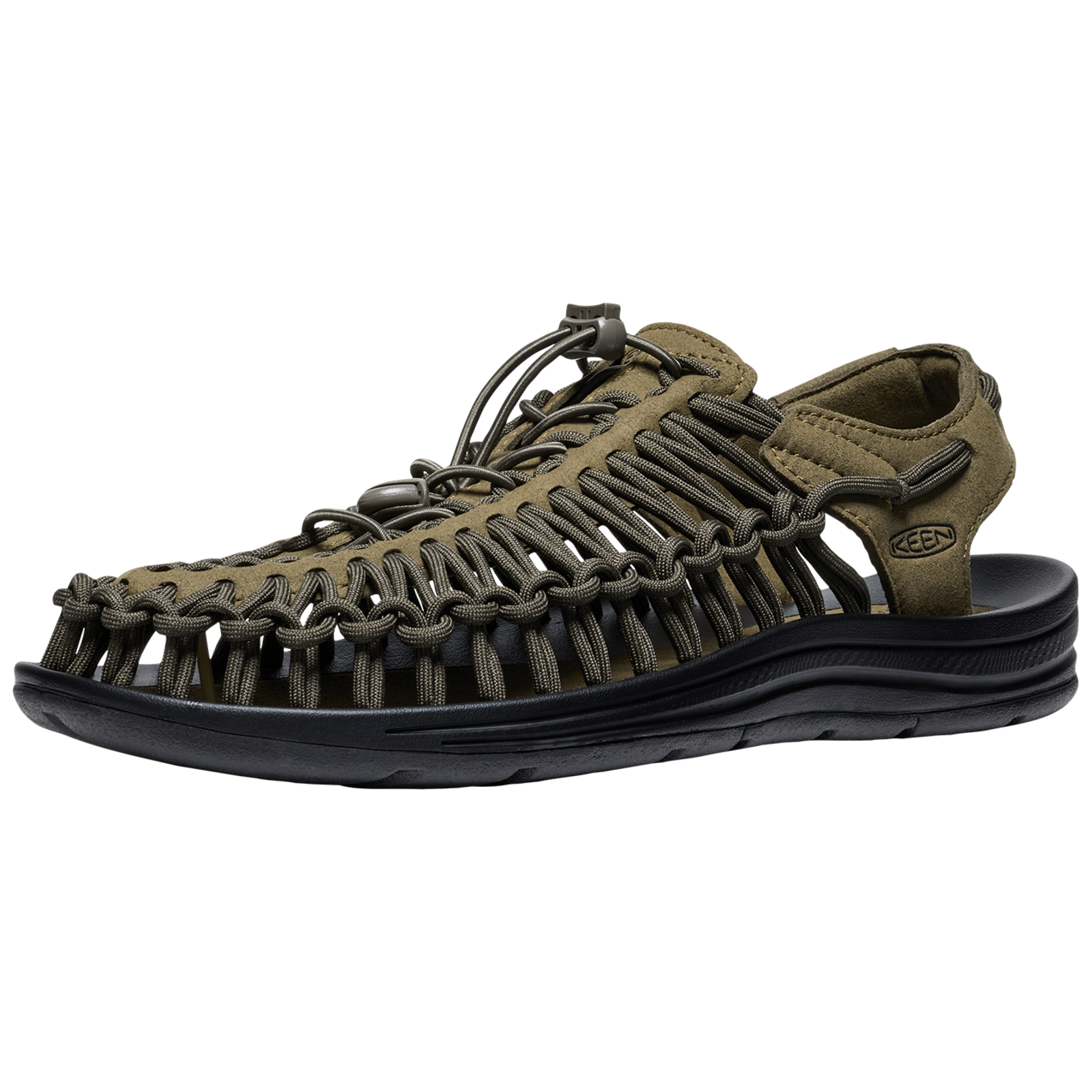 KEEN M Uneek Freizeitsandalen Herren, grün, Grösse: 40.5