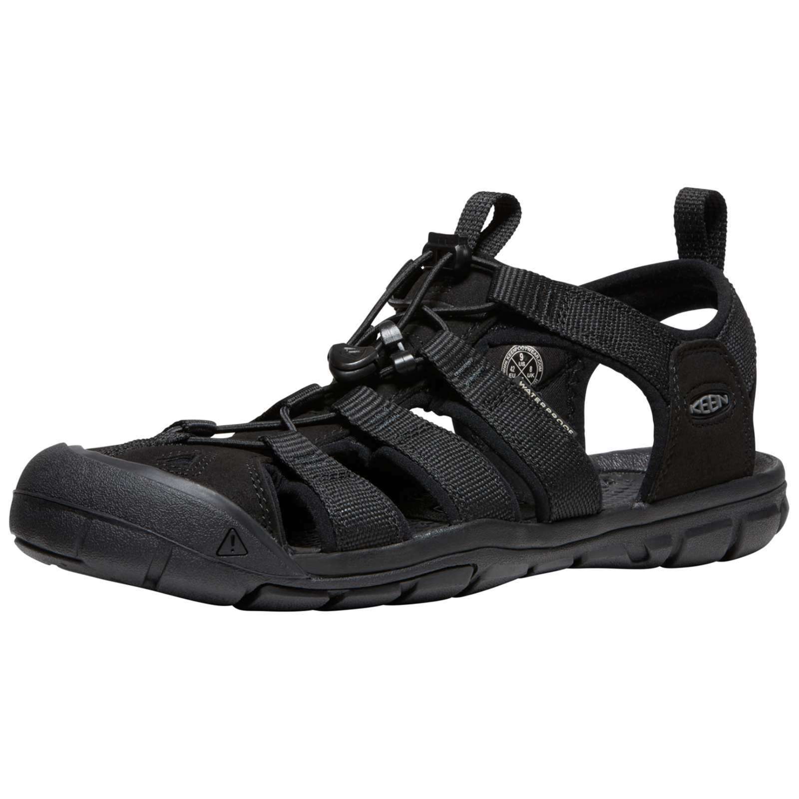 KEEN M Clearwater CNX Trekkingsandalen Herren, schwarz, Grösse: 40.5
