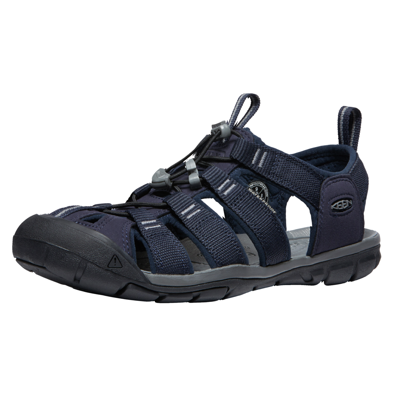 KEEN M Clearwater CNX Trekkingsandalen Herren, schwarz, Grösse: 40