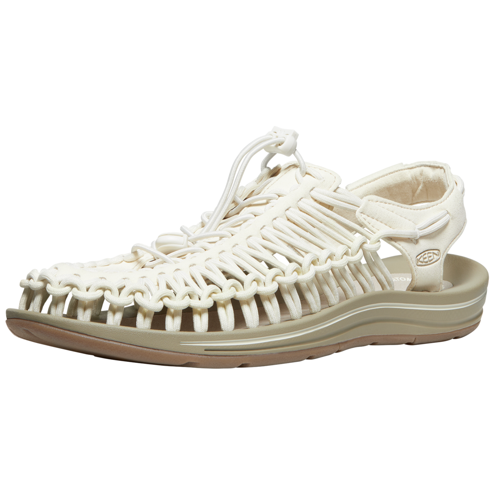 KEEN M Uneek Freizeitsandalen Herren, weiss, Grösse: 42