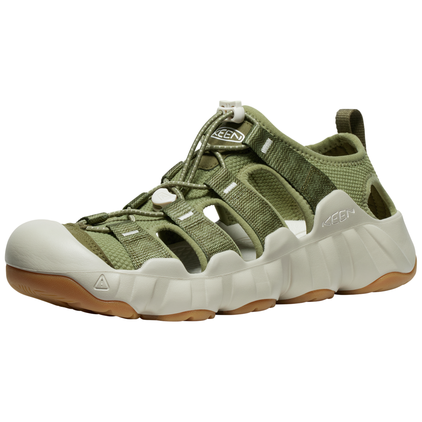 KEEN M Hyperport H2 Trekkingsandalen Herren, grün, Grösse: 40