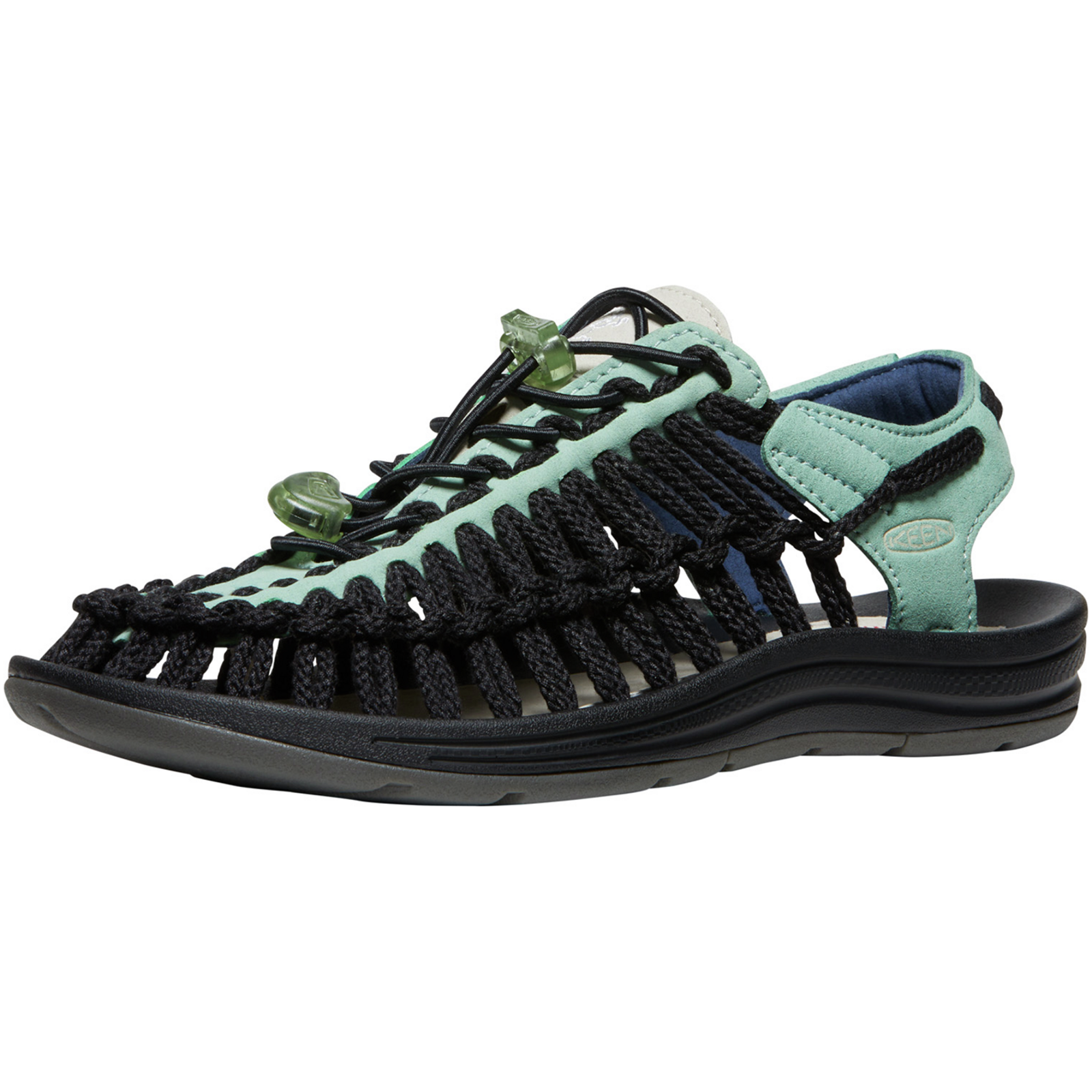 KEEN W Uneek Freizeitsandalen Damen, schwarz, Grösse: 36