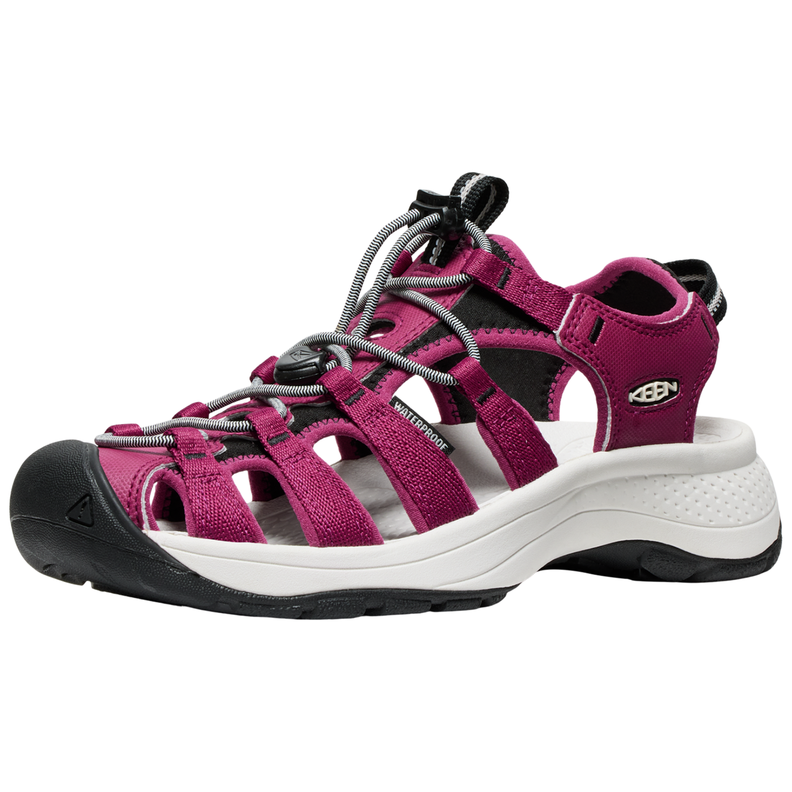 KEEN W Astoria West Sandal Trekkingsandalen Damen, pink, Grösse: 35
