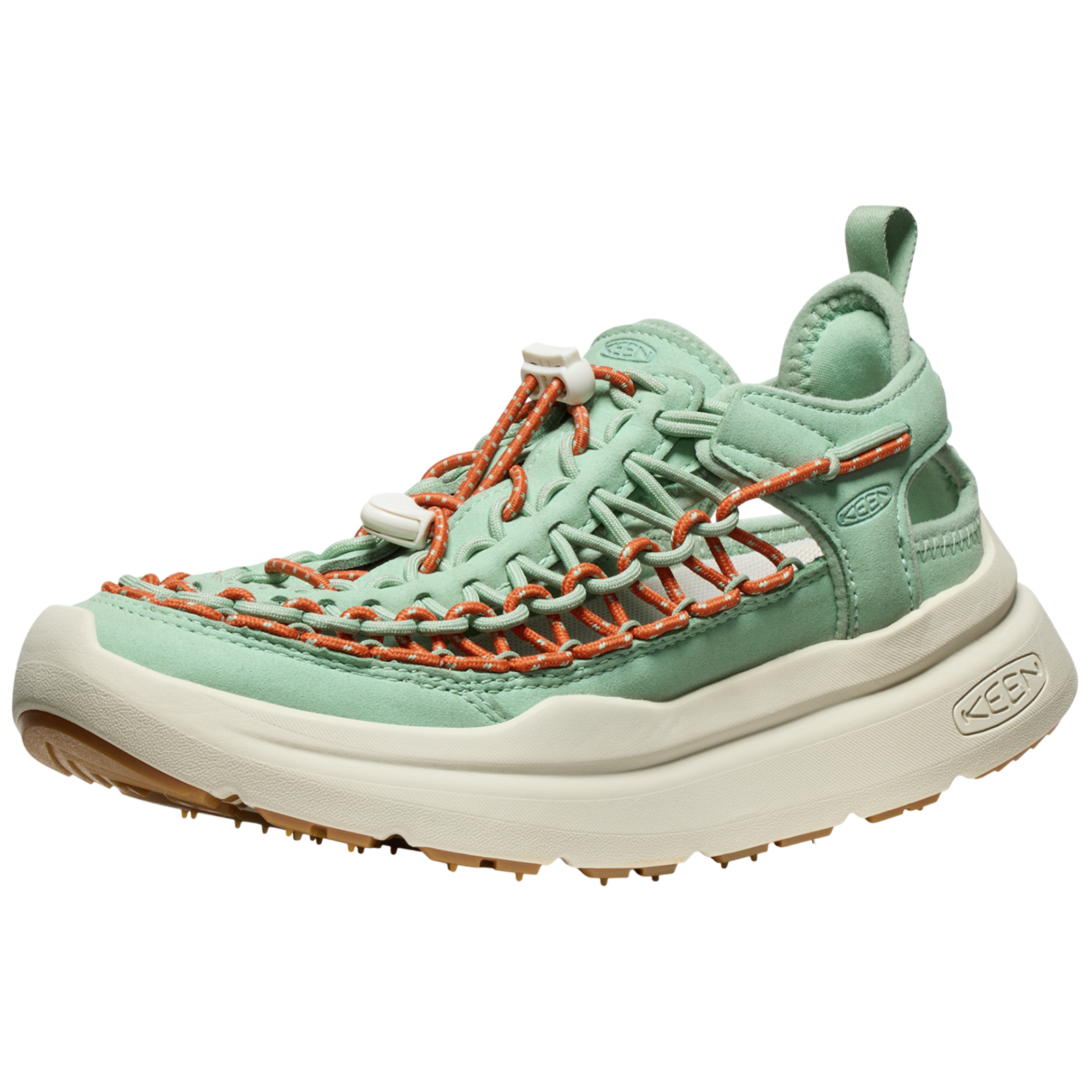 KEEN W Uneek Wk Freizeitsandalen Damen, grün, Grösse: 40.5