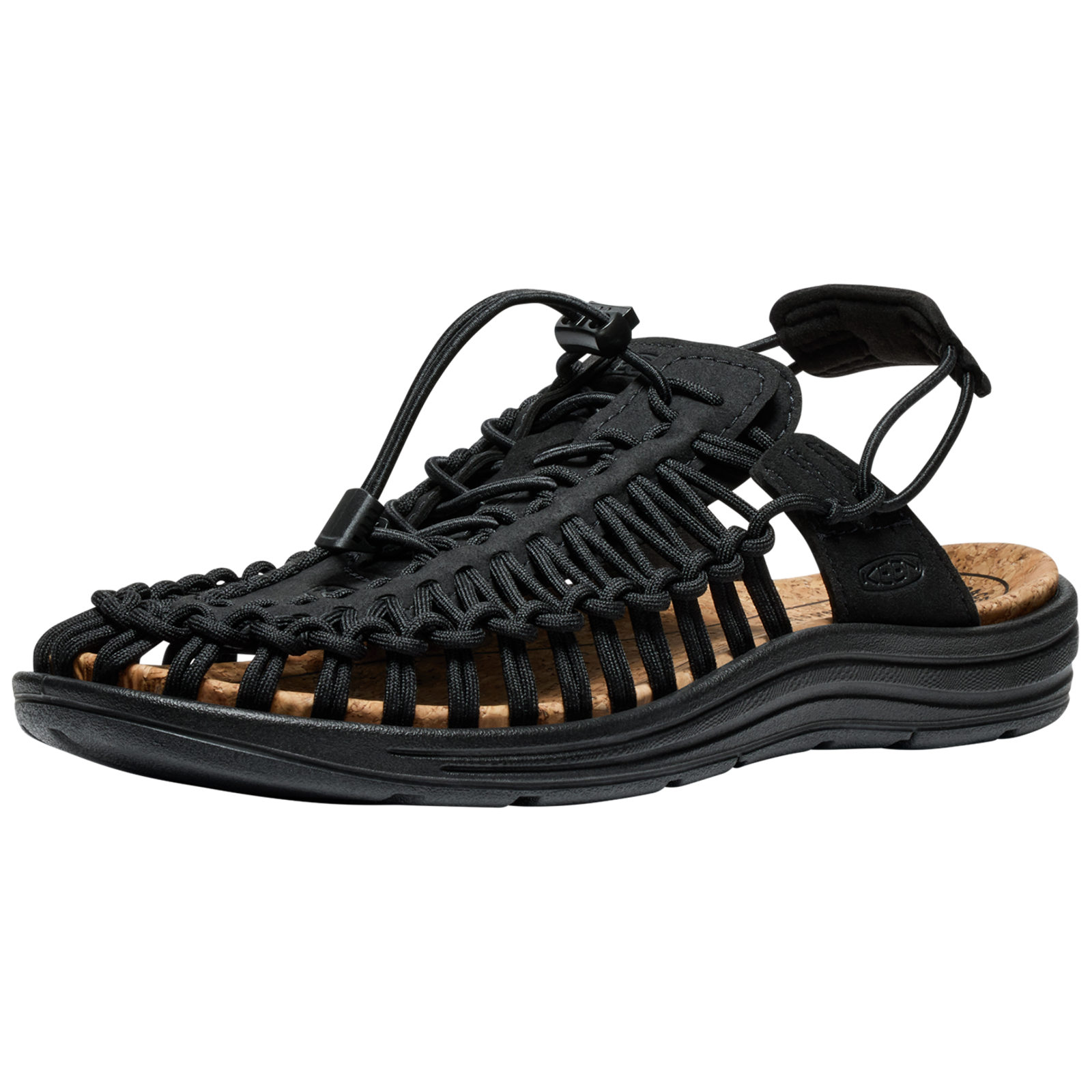 KEEN A Uneek II Convertible Freizeitsandalen HerrenUnisexDamen, schwarz, Grösse: 38