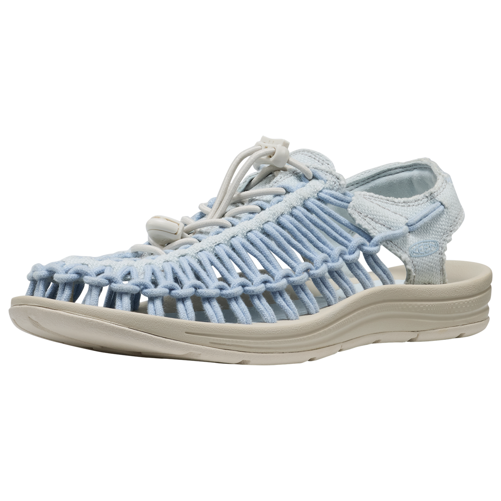 KEEN W Uneek Canvas Freizeitsandalen Damen, blau, Grösse: 41