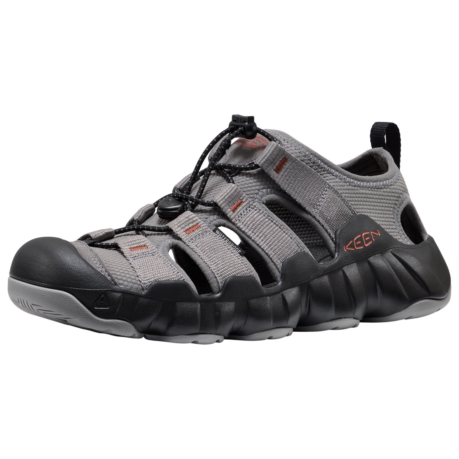 KEEN M Hyperport H2 Trekkingsandalen Herren, grau, Grösse: 42