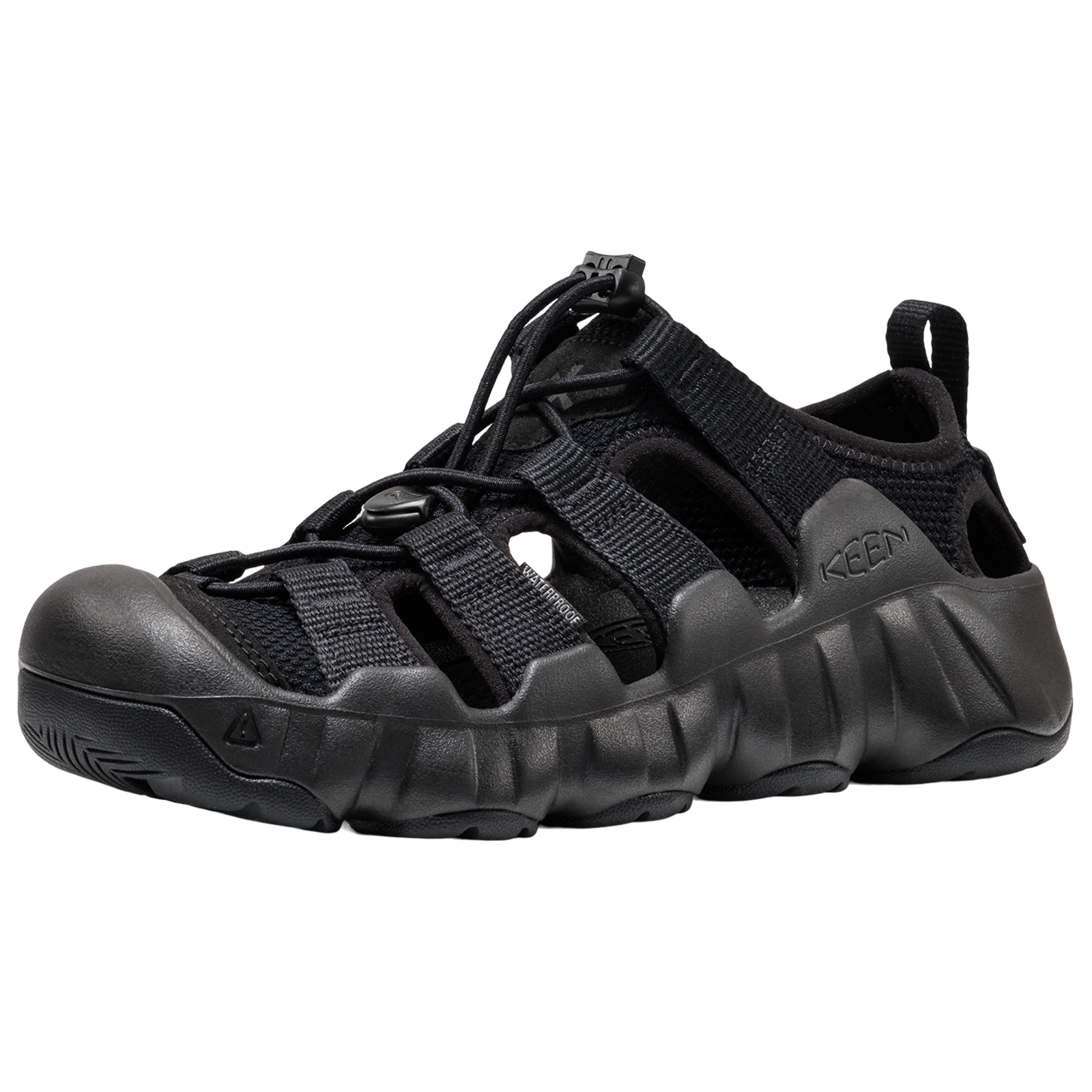 KEEN W Hyperport H2 x Snow Peak Trekkingsandalen Damen, schwarz, Grösse: 37