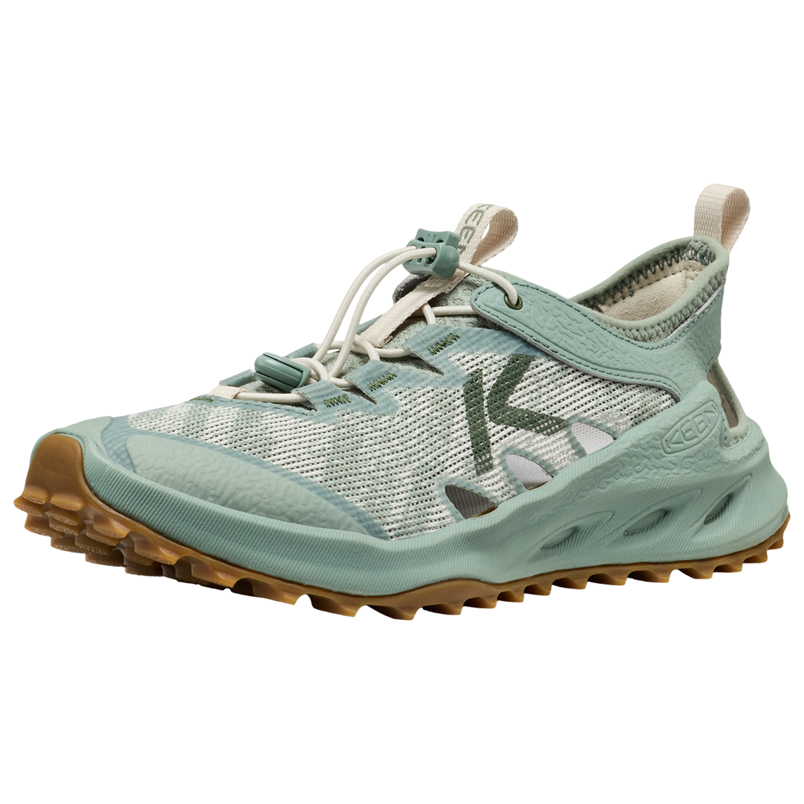KEEN W Zionic Adv Trekkingsandalen Damen, grün, Grösse: 42