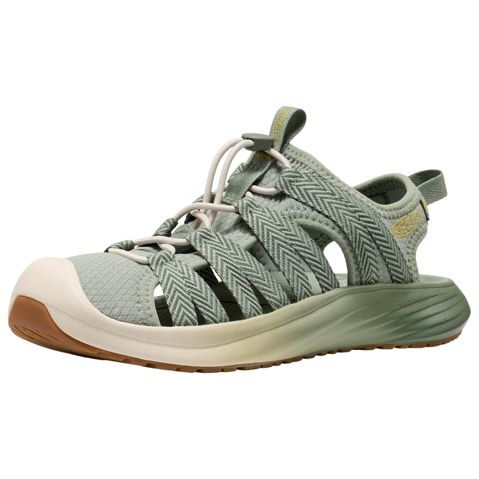 KEEN W Whisper Lite Trekkingsandalen Damen, grün, Grösse: 39