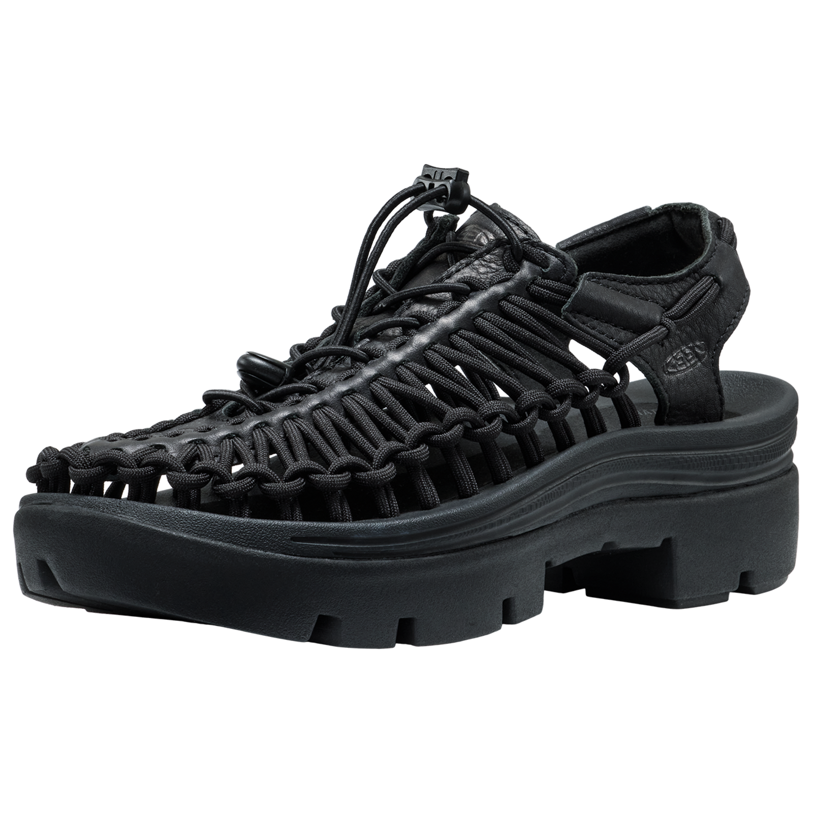KEEN A Uneek PLT Freizeitsandalen HerrenUnisexDamen, schwarz, Grösse: 35.5