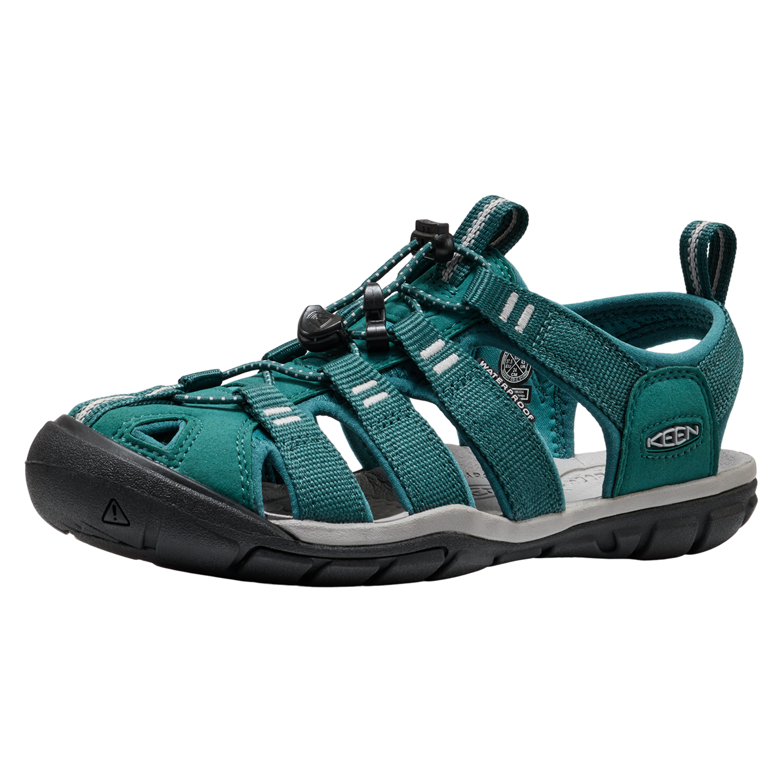 KEEN W Clearwater CNX Trekkingsandalen Damen, grün, Grösse: 42