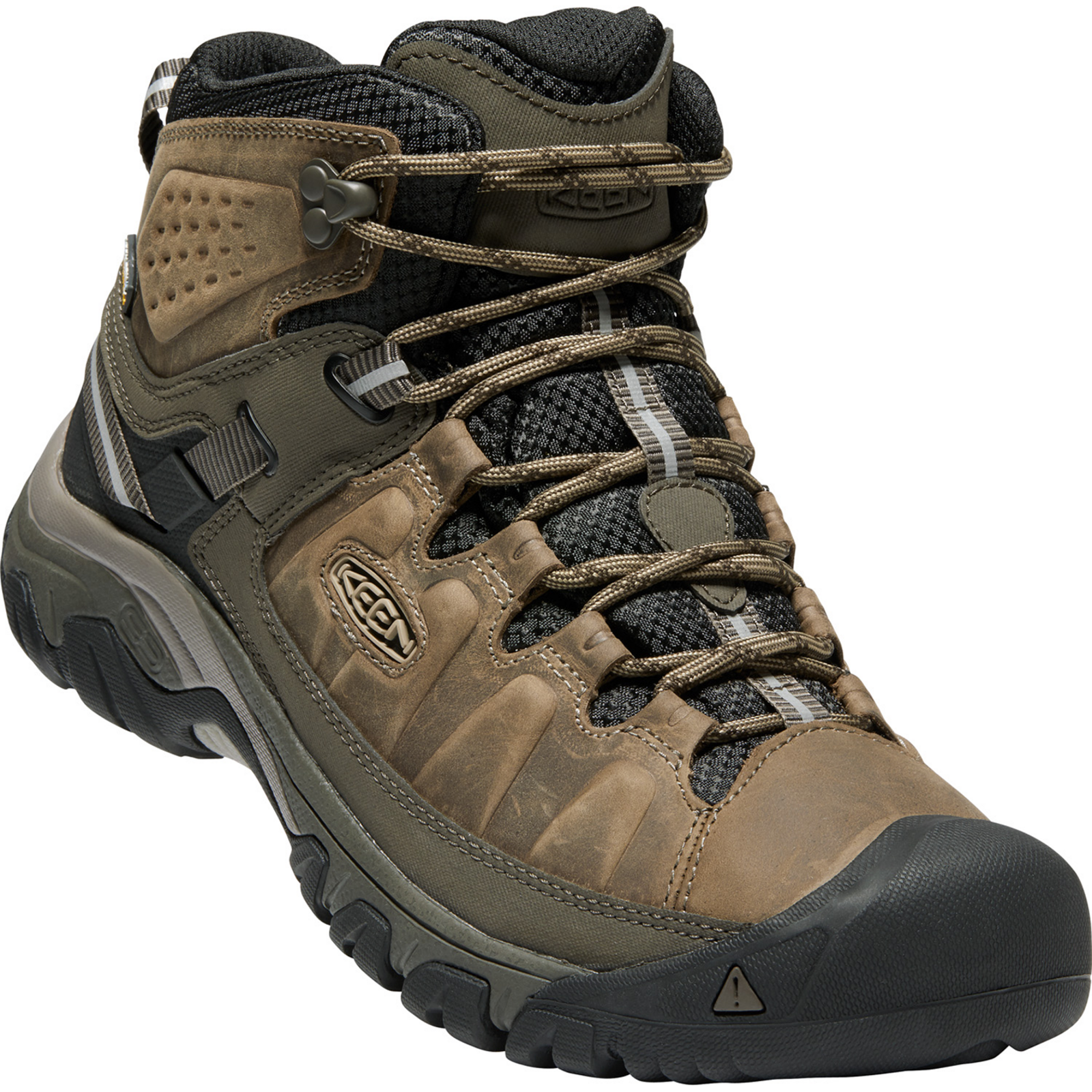 Image of KEEN M Targhee III Mid WP Wander-/Trekkingschuhe halbhoch Herren, braun, Grösse: 39.5