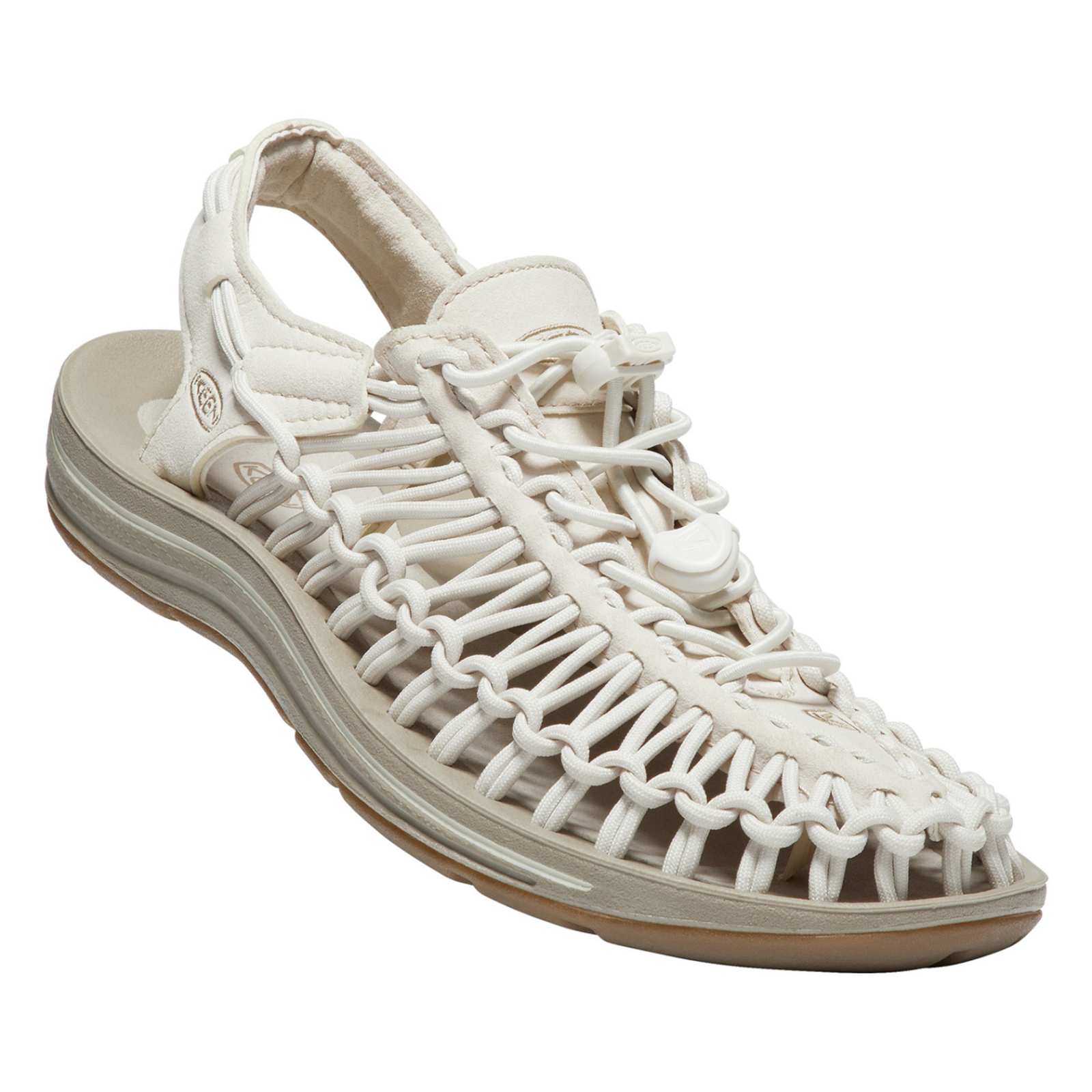 KEEN W Uneek Freizeitsandalen Damen, weiss, Grösse: 37.5