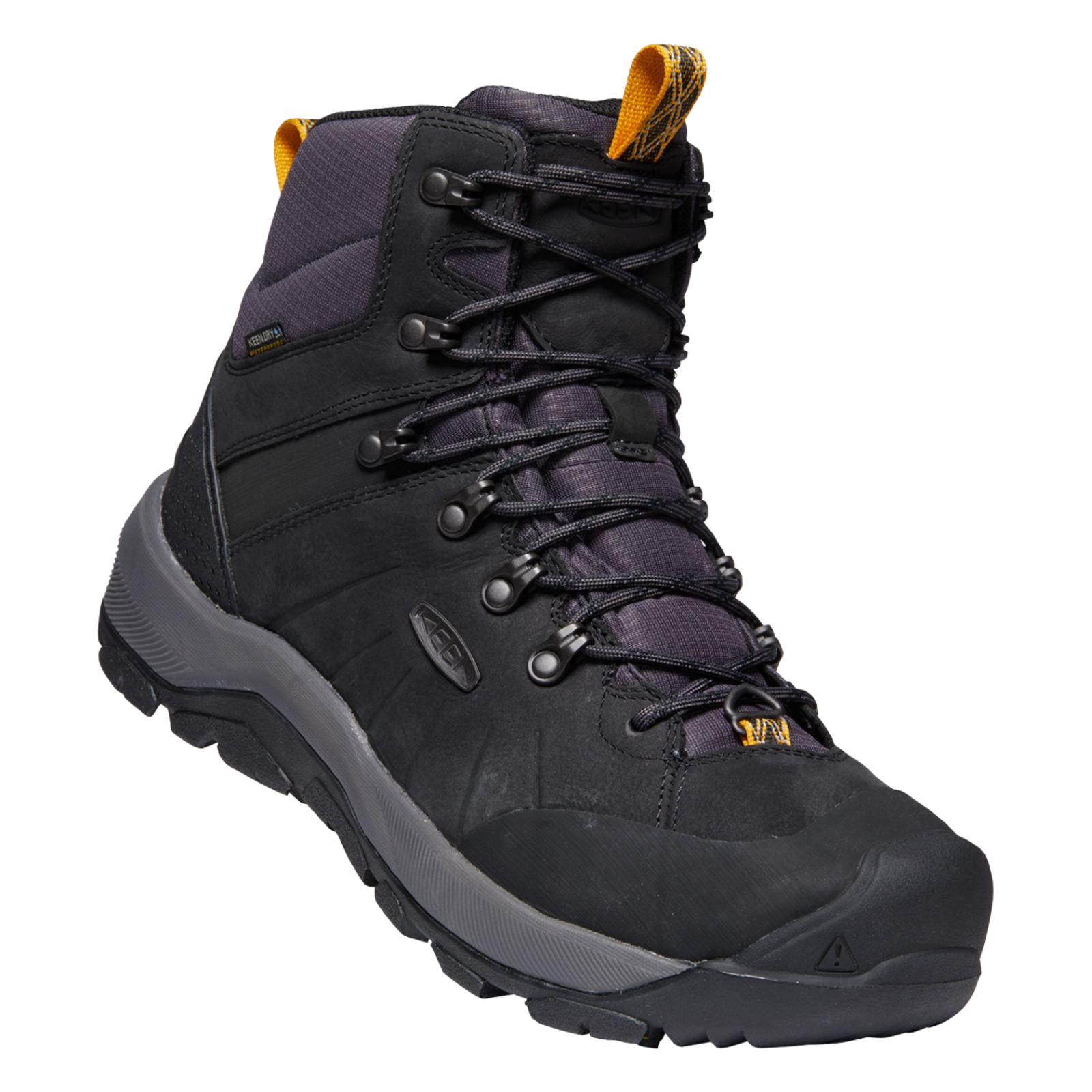 KEEN M Revel IV Mid Polar Winterschuhe Herren, schwarz, Grösse: 40.5