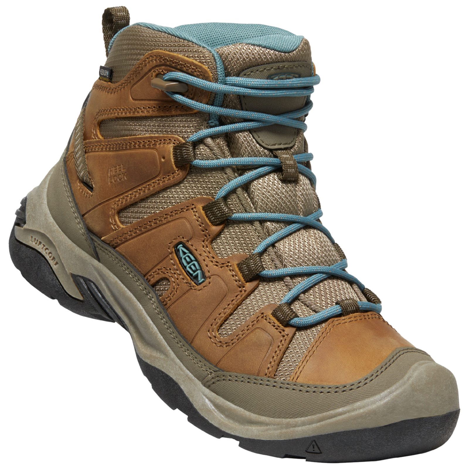 Image of KEEN W Circadia Mid WP Wander-/Trekkingschuhe halbhoch Damen, braun, Grösse: 35