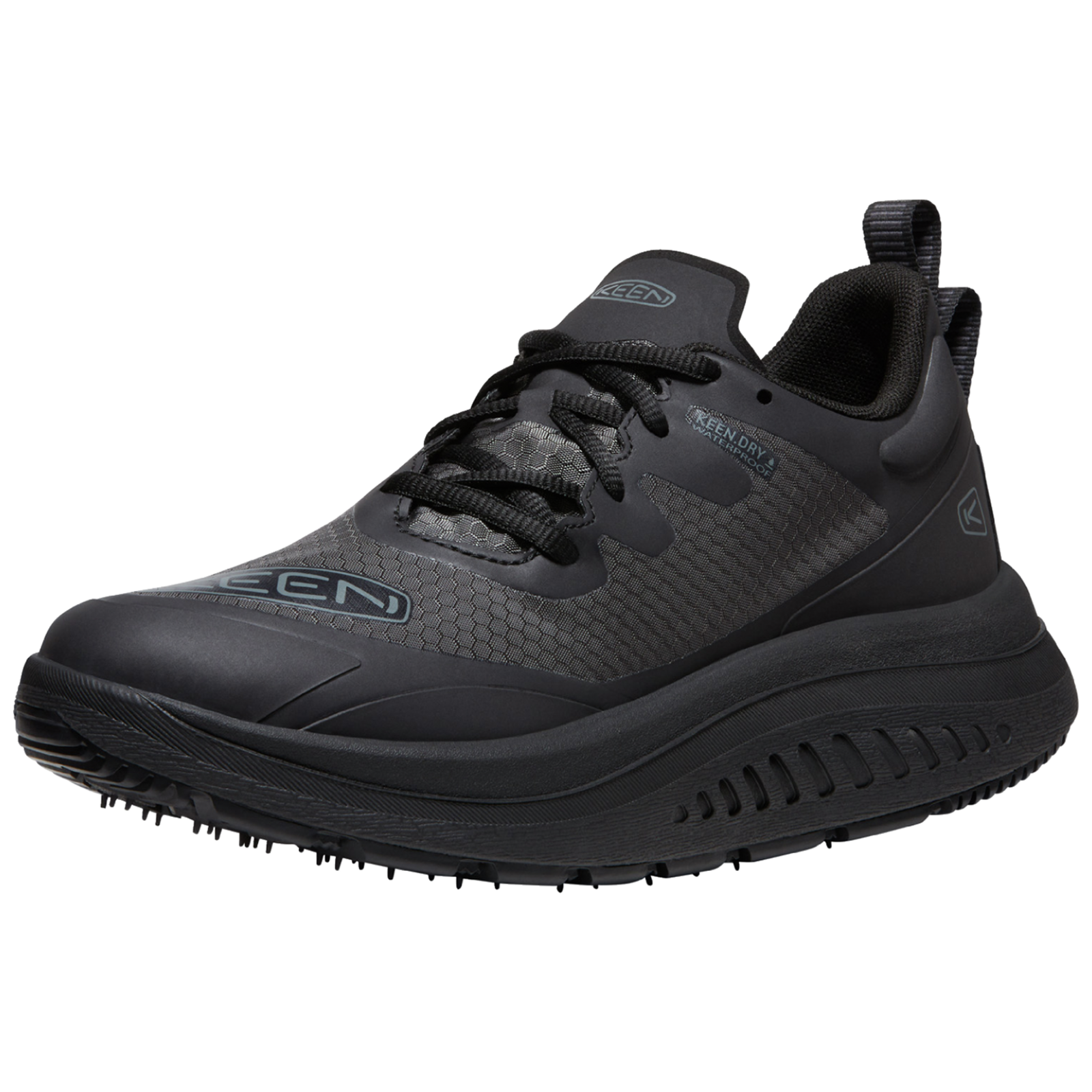 KEEN W WK400 WP Walkingschuhe Damen, schwarz, Grösse: 40