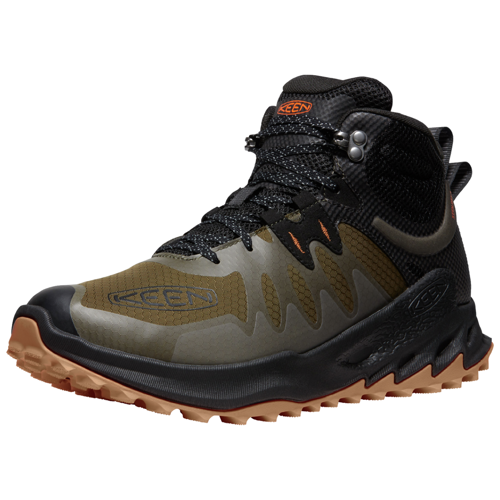 KEEN M Zionic Mid WP Wander-/Trekkingschuhe halbhoch Herren, grün, Grösse: 40.5