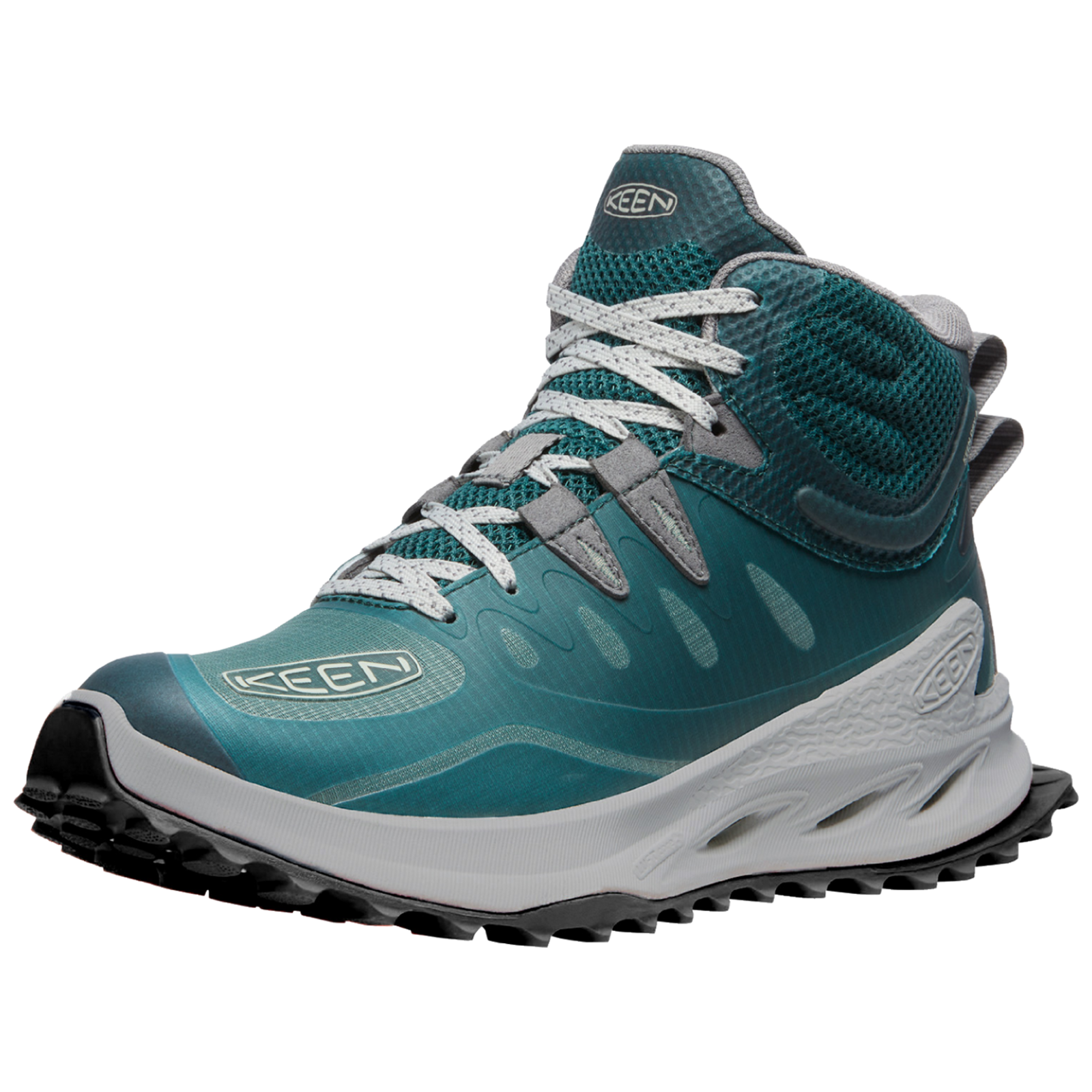 KEEN W Zionic Mid WP Wander-/Trekkingschuhe halbhoch Damen, blau, Grösse: 38.5