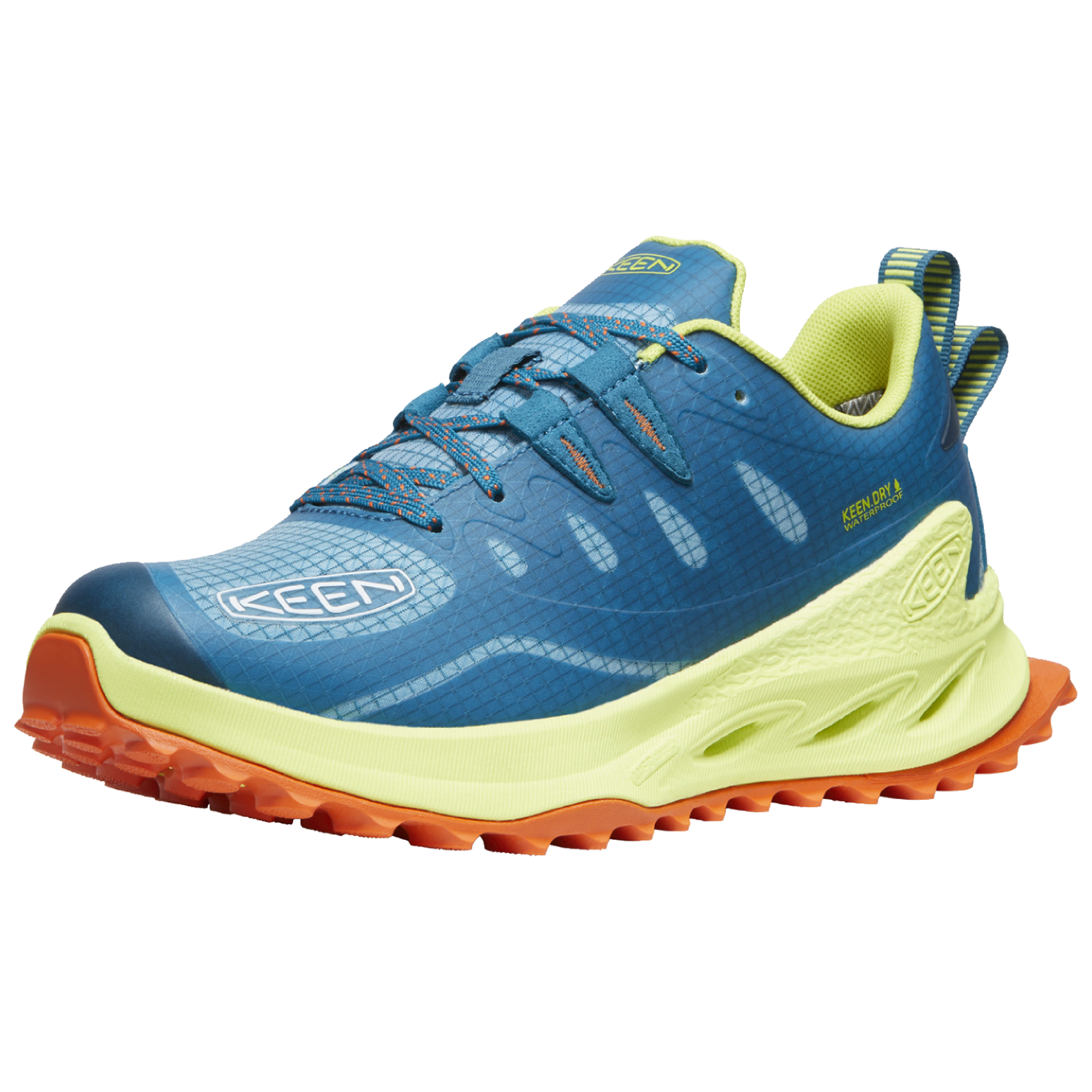 Image of KEEN W Zionic WP Wander-/Trekkingschuhe tief Damen, blau, Grösse: 35