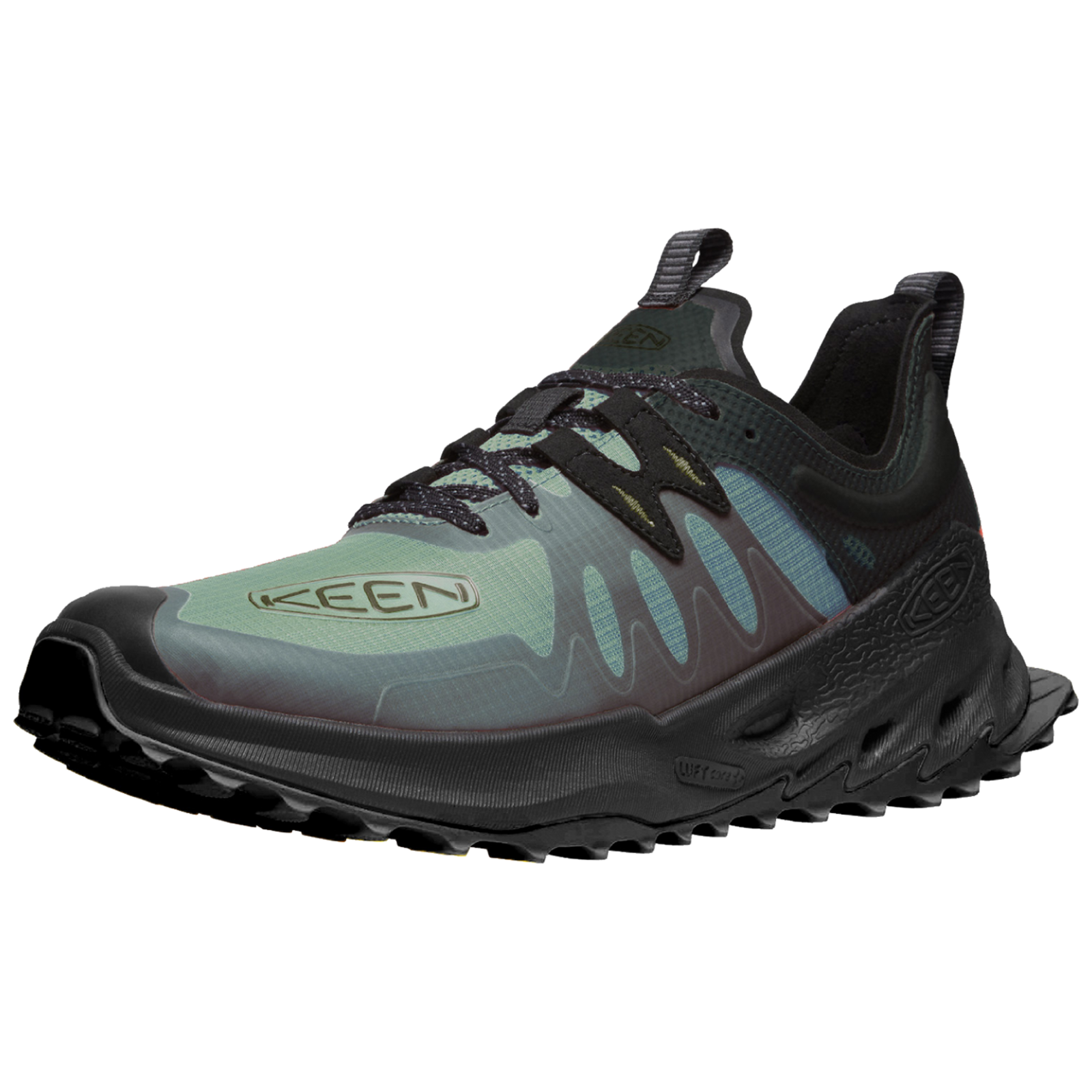 KEEN M Zionic WP Wander-/Trekkingschuhe tief Herren, grün, Grösse: 44.5