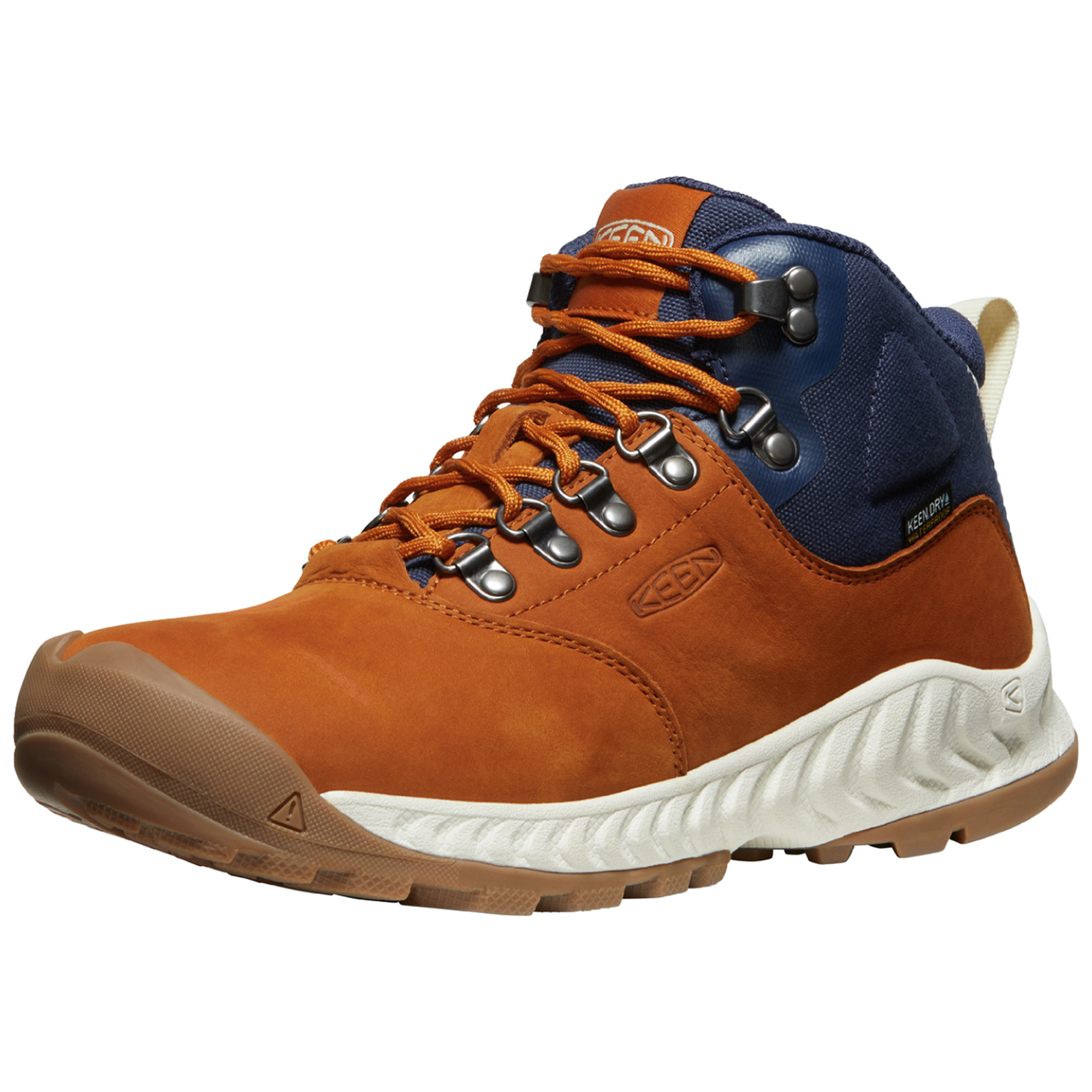 Image of KEEN W Nxis Explorer Mid WP Wander-/Trekkingschuhe tief Damen, orange, Grösse: 35