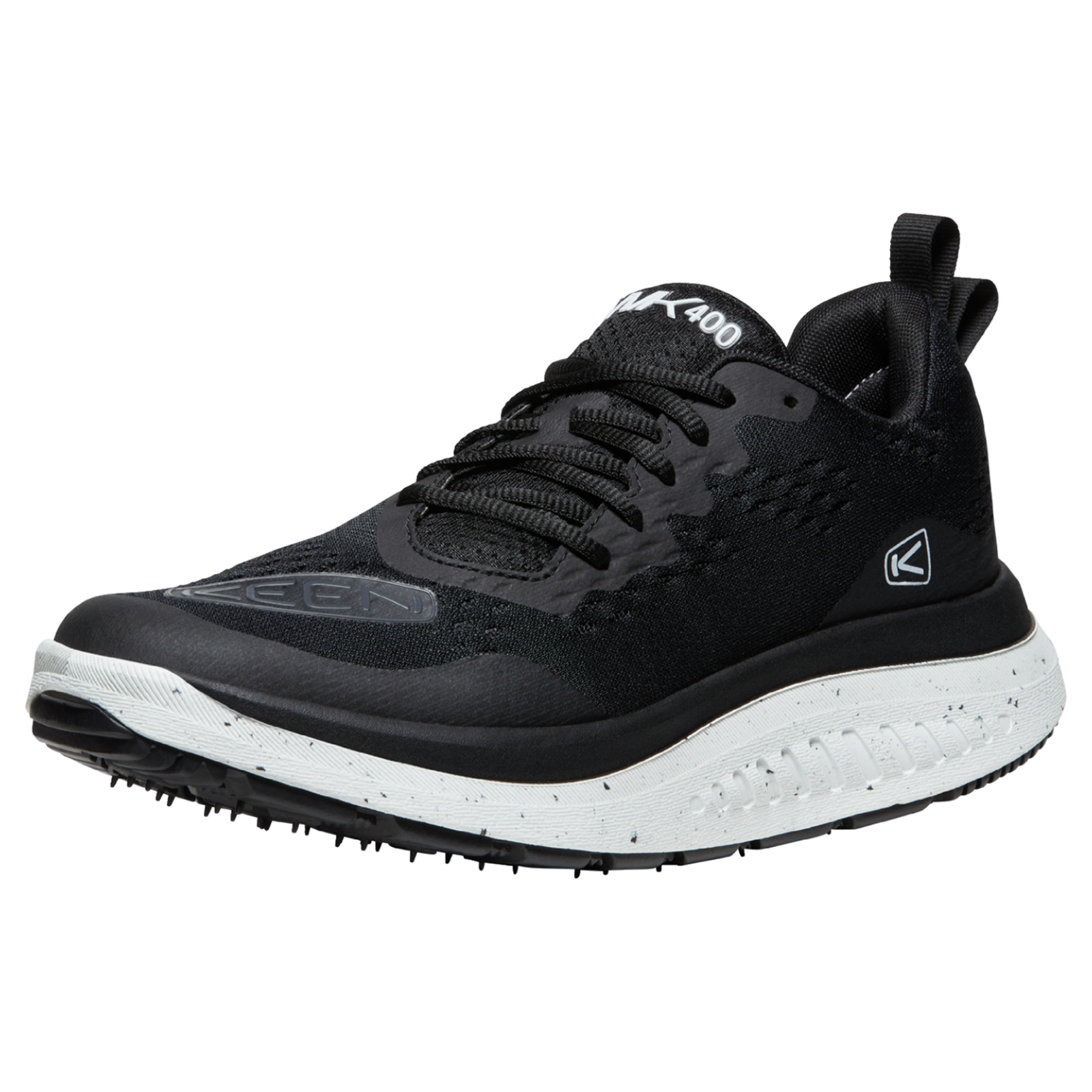 KEEN M WK400 Walkingschuhe Herren, schwarz, Grösse: 45