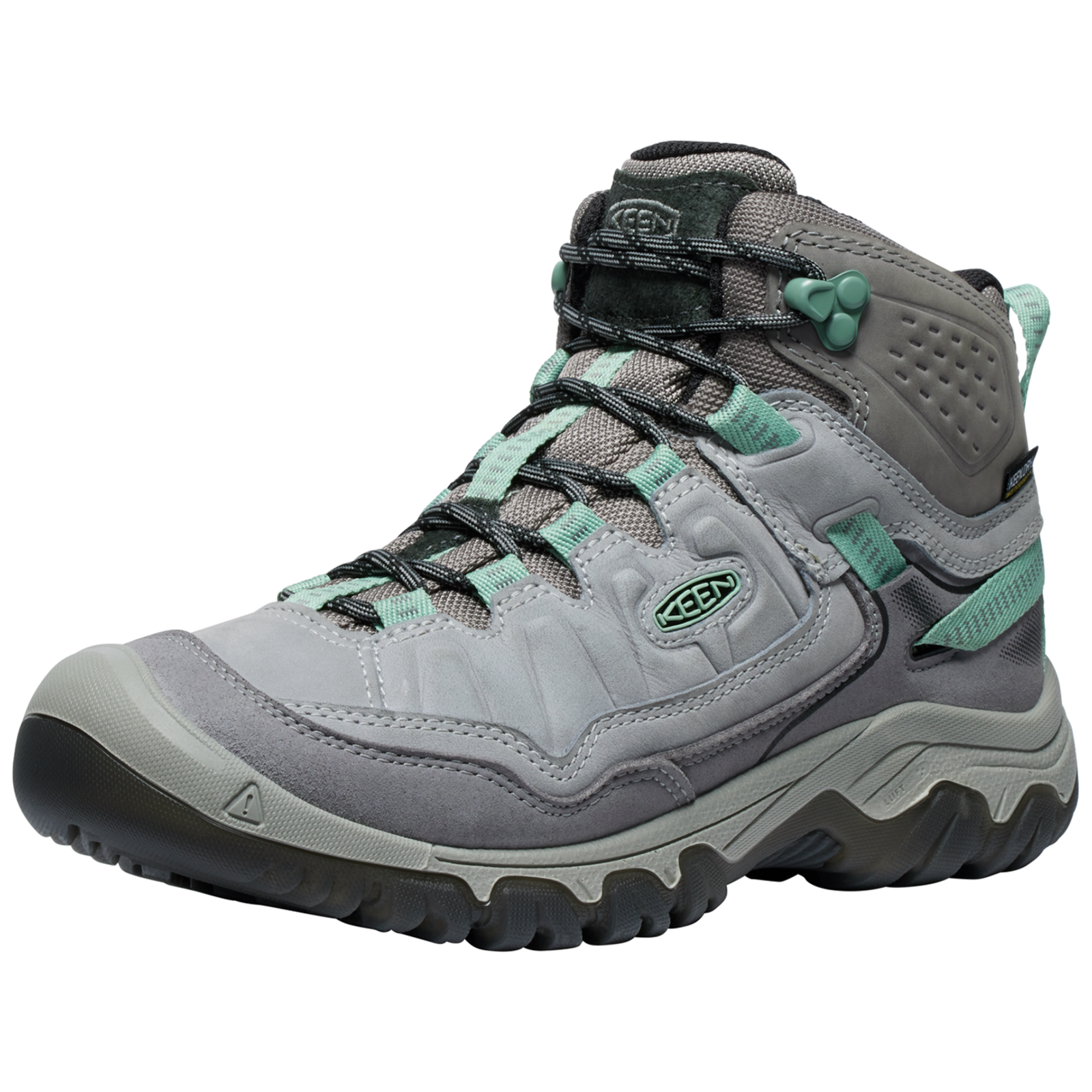 KEEN W Targhee IV Mid WP Wander-/Trekkingschuhe halbhoch Damen, grau, Grösse: 42