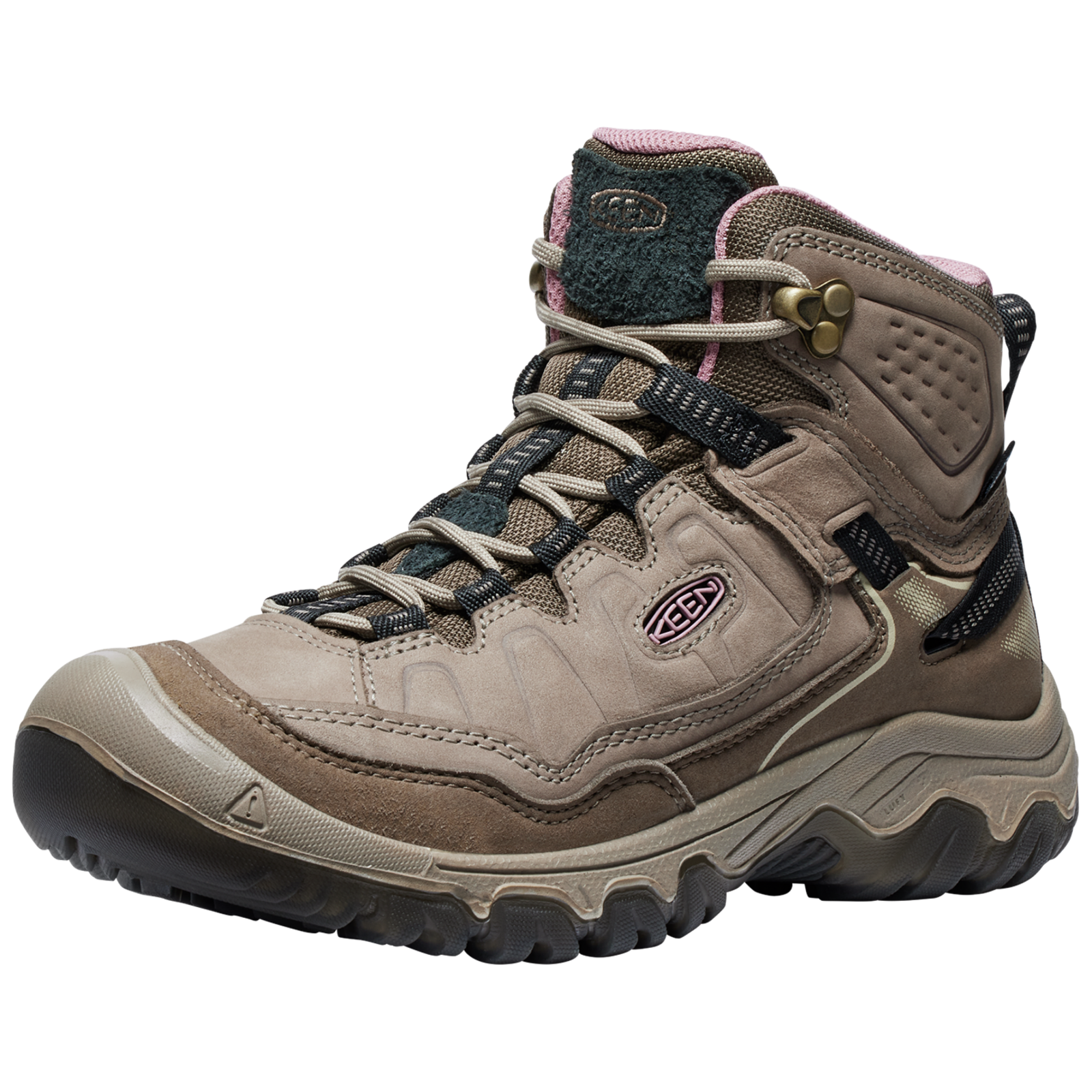 KEEN W Targhee IV Mid WP Wander-/Trekkingschuhe halbhoch Damen, braun, Grösse: 42