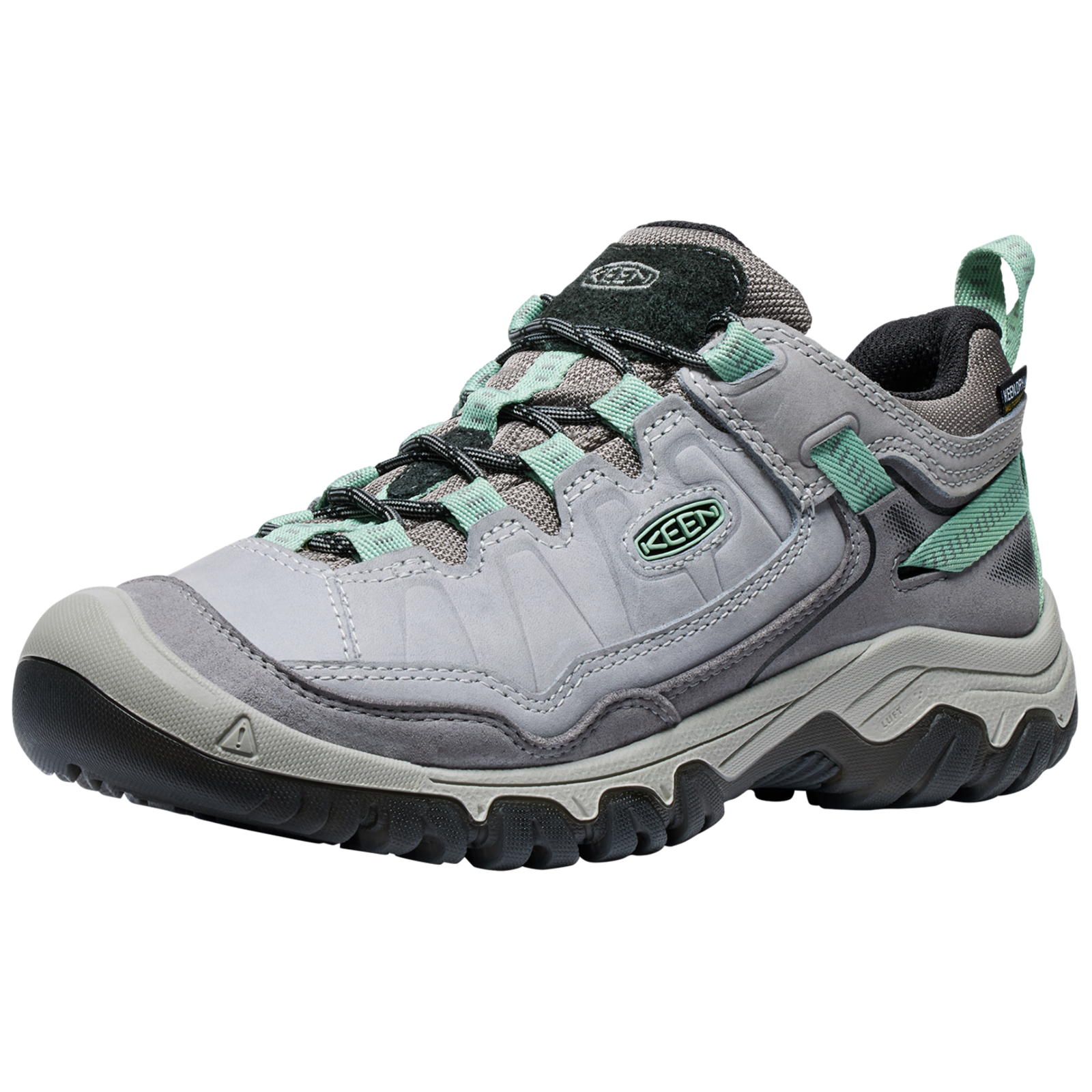 KEEN W Targhee IV WP Wander-/Trekkingschuhe tief Damen, grau, Grösse: 41
