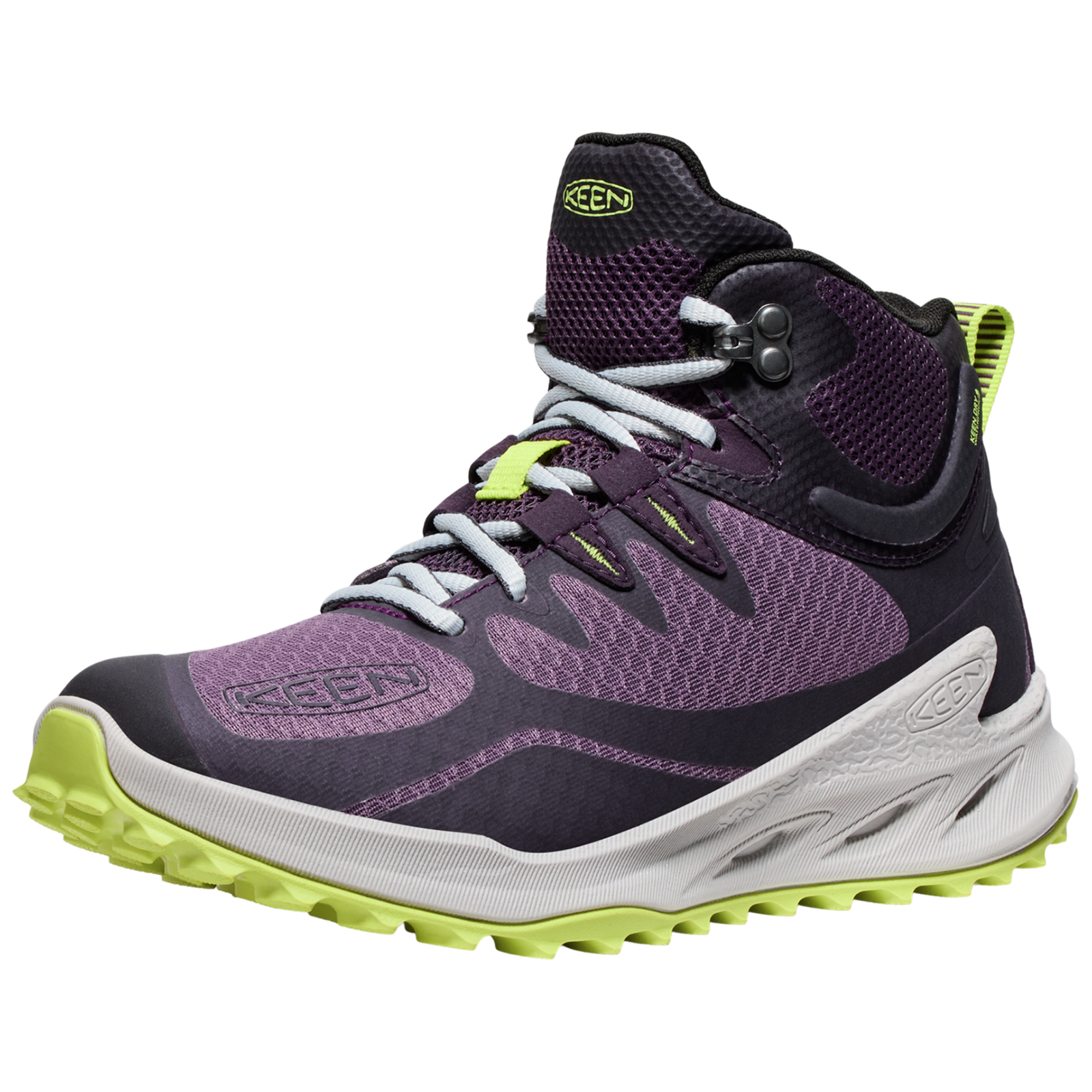 KEEN W Zionic Mid WP Wander-/Trekkingschuhe halbhoch Damen, violett, Grösse: 39