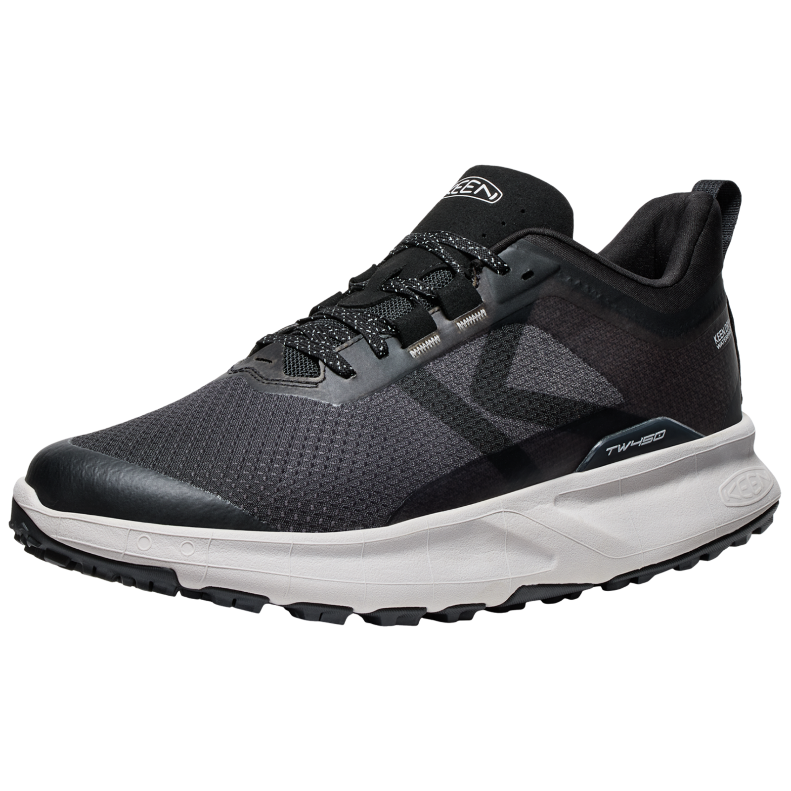 KEEN M 450 Dirt WP Walkingschuhe Herren, schwarz, Grösse: 45