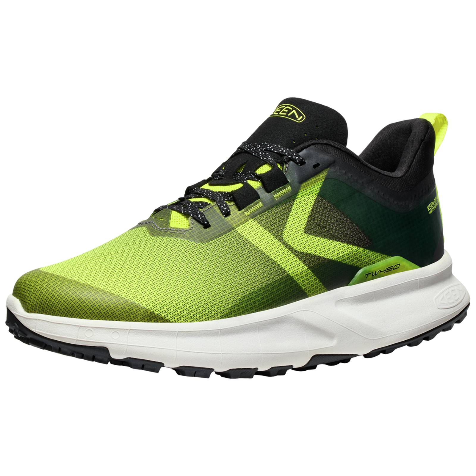KEEN M 450 Dirt WP Walkingschuhe Herren, grün, Grösse: 40.5