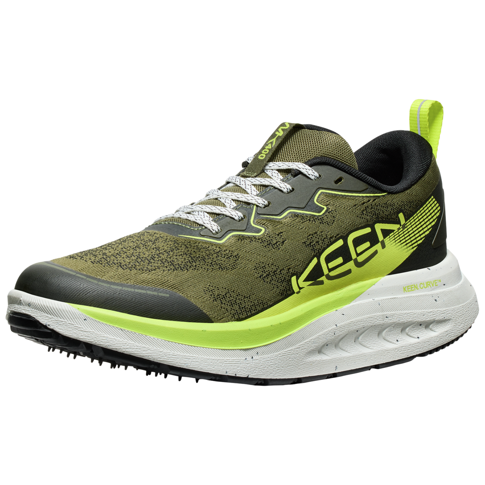 KEEN M WK400 X2 Walkingschuhe Herren, grün, Grösse: 40.5