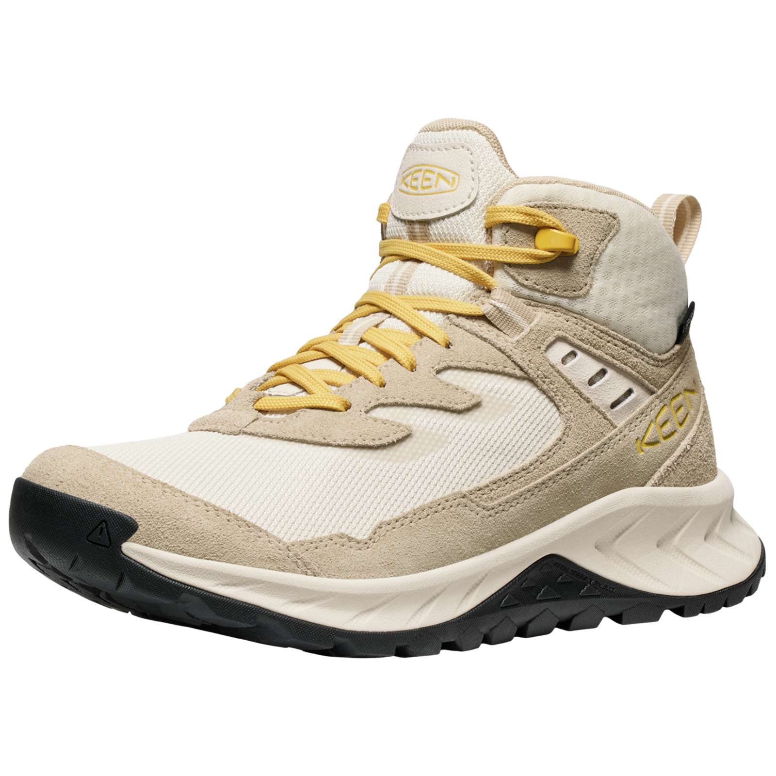 KEEN W Hightrail Mid WP Wander-/Trekkingschuhe halbhoch Damen, beige, Grösse: 42