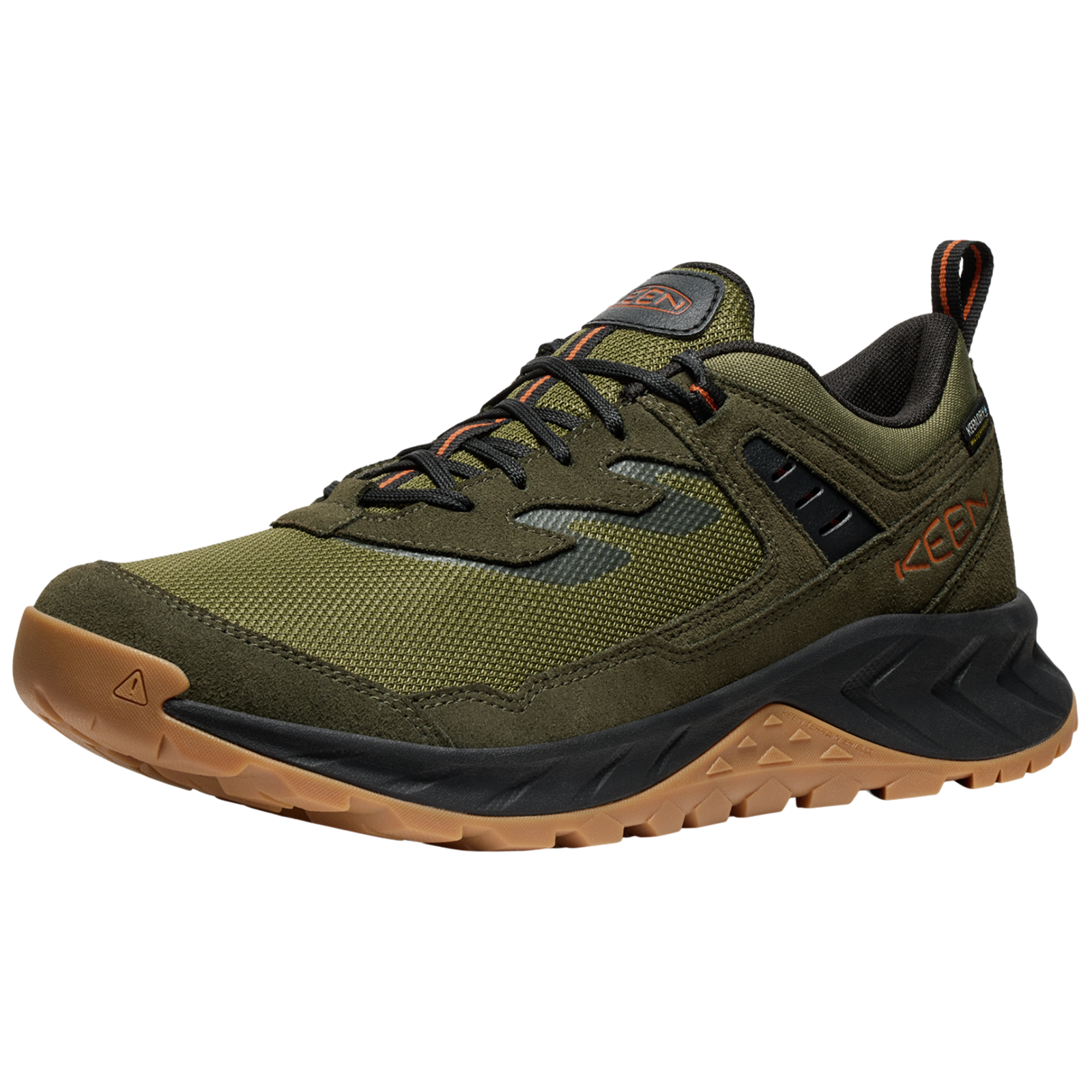 KEEN M Hightrail WP Wander-/Trekkingschuhe tief Herren, grün, Grösse: 40.5