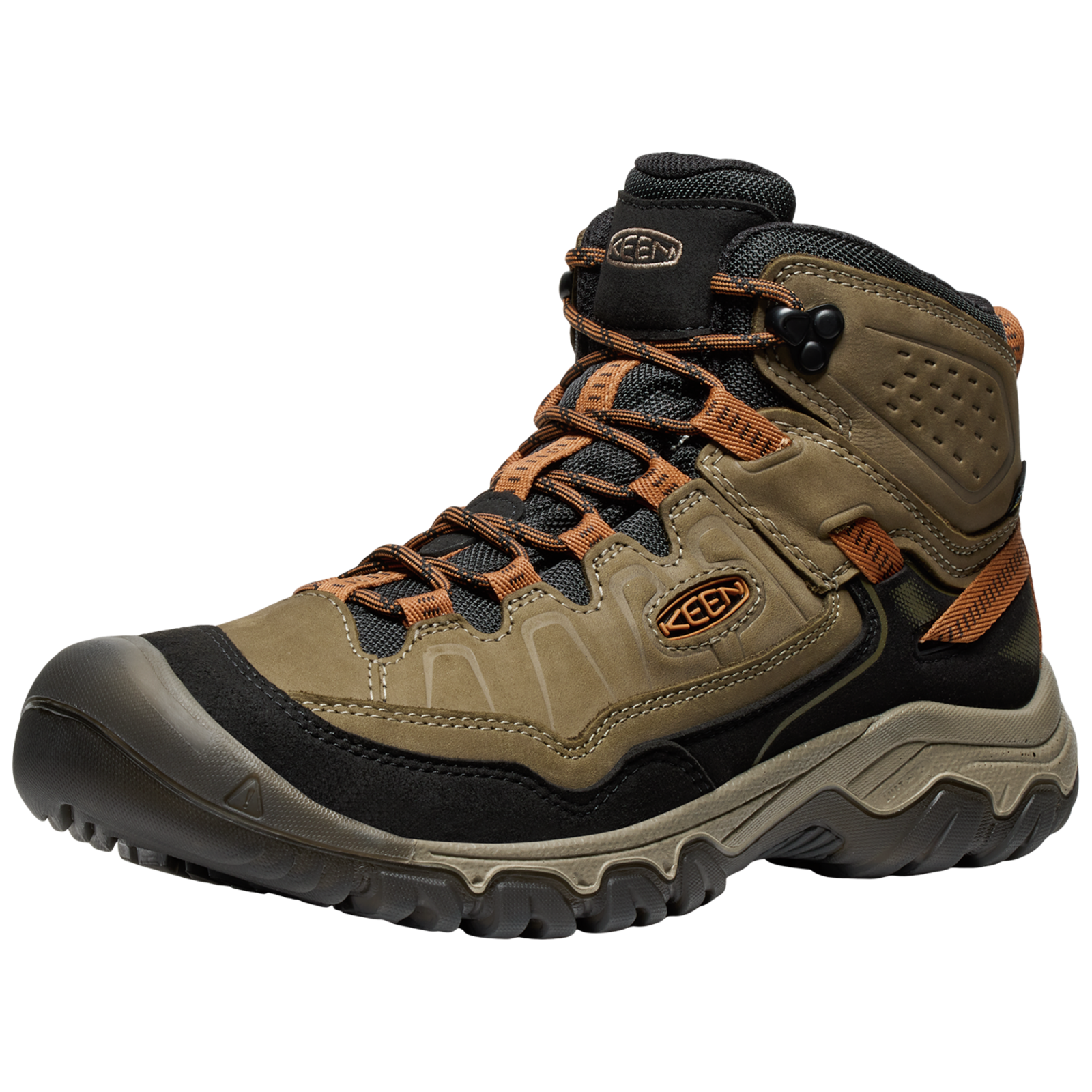 KEEN M Targhee IV Mid WP Wander-/Trekkingschuhe halbhoch Herren, braun, Grösse: 40